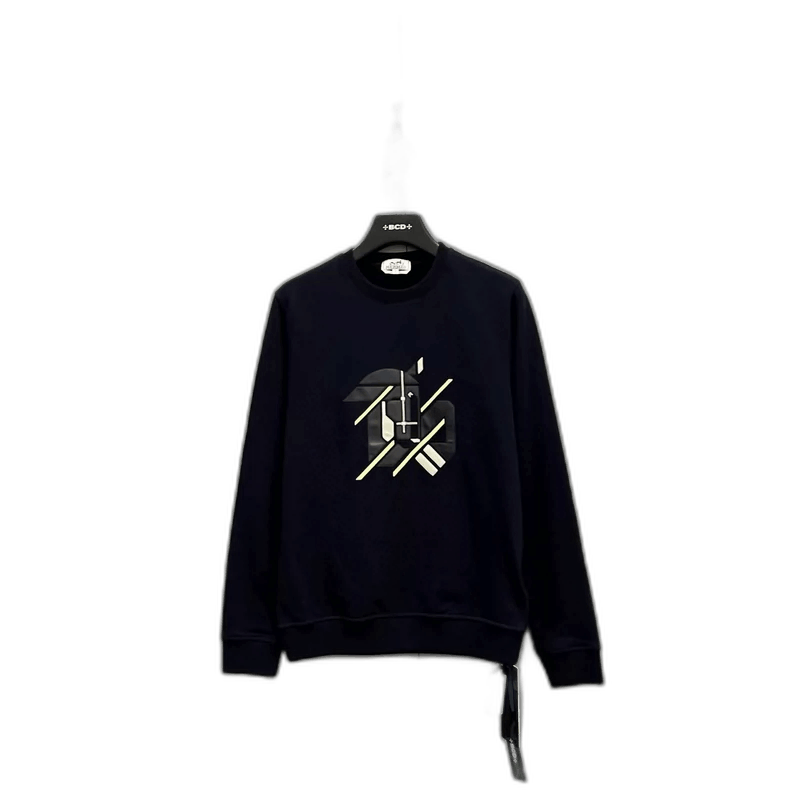 Hermes Hermes Animal Pattern Embroidered Sweatshirt-2506 Size XS / US 0-2 / IT 36-38 - 1 Thumbnail
