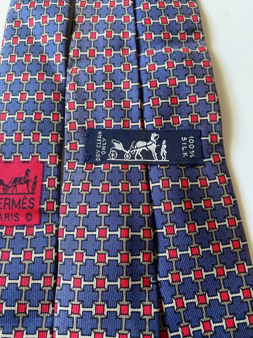 Hermes Vintage Ties Hermes Paris Made in France 100% silk Size ONE SIZE - 5 Thumbnail