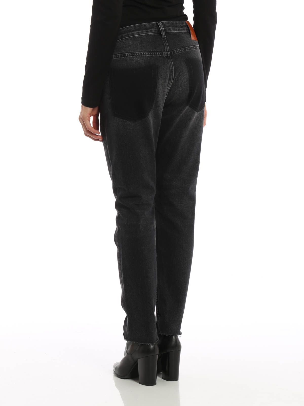 Golden Goose o1y0725 Denim Pant in Black Size 26" / US 2 / IT 38 - 3 Thumbnail