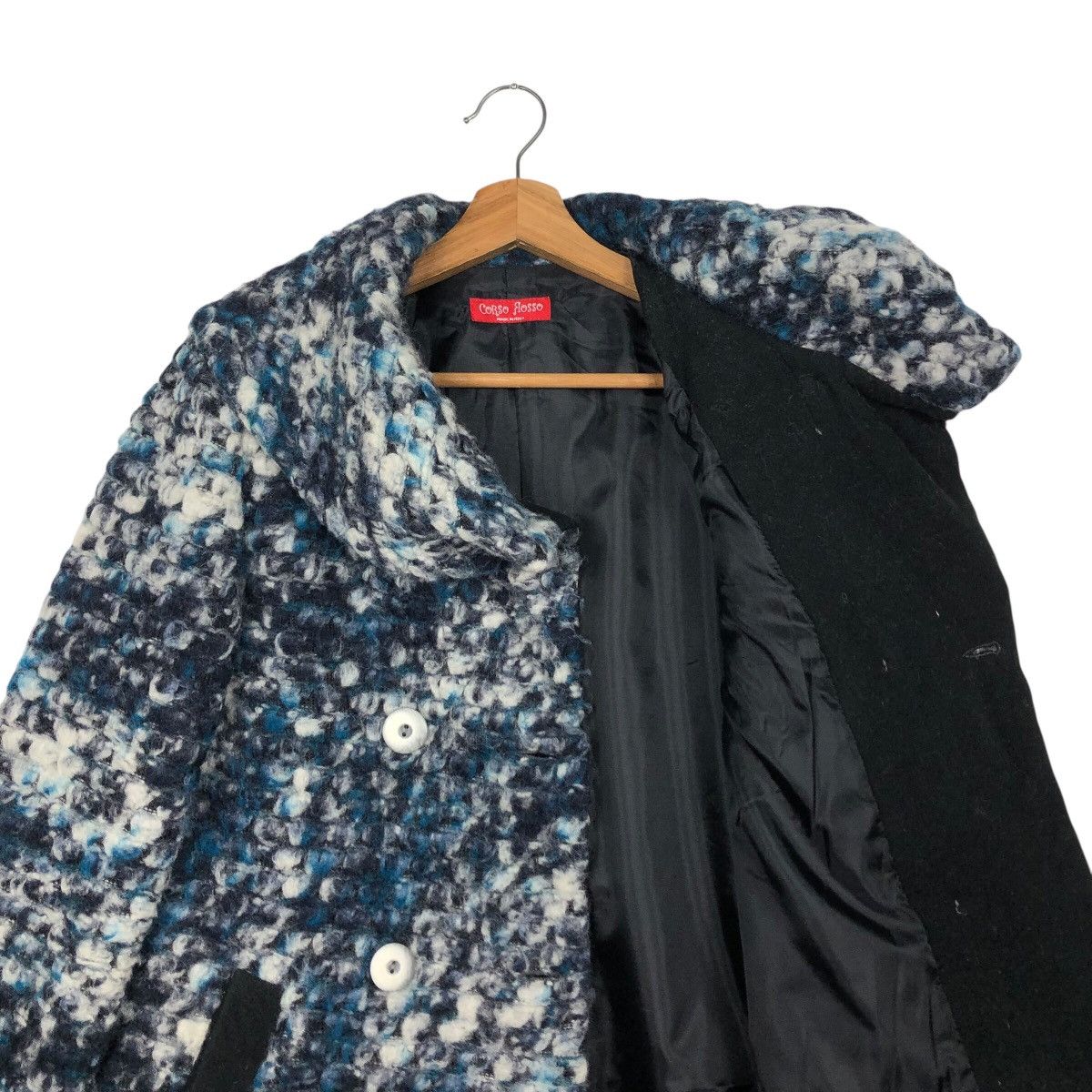 Designer 📌Vintage Fleece Jacket Crosso Rosso Made in Italy Size US S / EU 44-46 / 1 - 13 Thumbnail