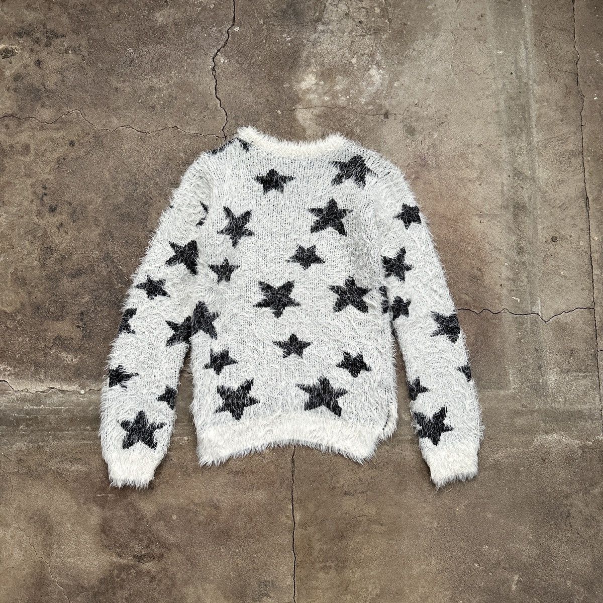 Hysteric Glamour Fuzzy Mohair Sweater Knit Sweater Ifsixwasnine