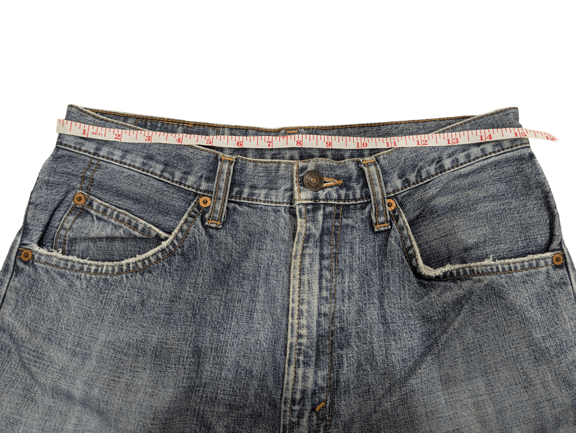 Levi's THRASHED LEVIS 534 DISTRESSED JEANS DENIM Size US 30 / EU 46 - 10 Thumbnail
