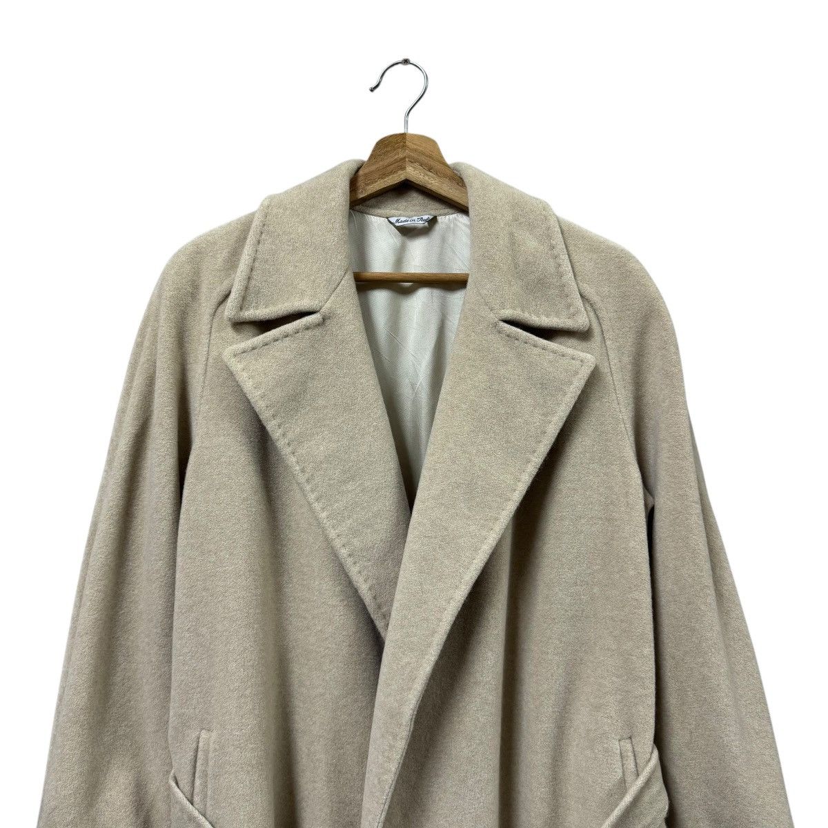 Giorgio Armani I Blues Tie-Belt Twill Coat Jacket *Only For Japan Release* Size US XS / EU 42 / 0 - 4 Thumbnail