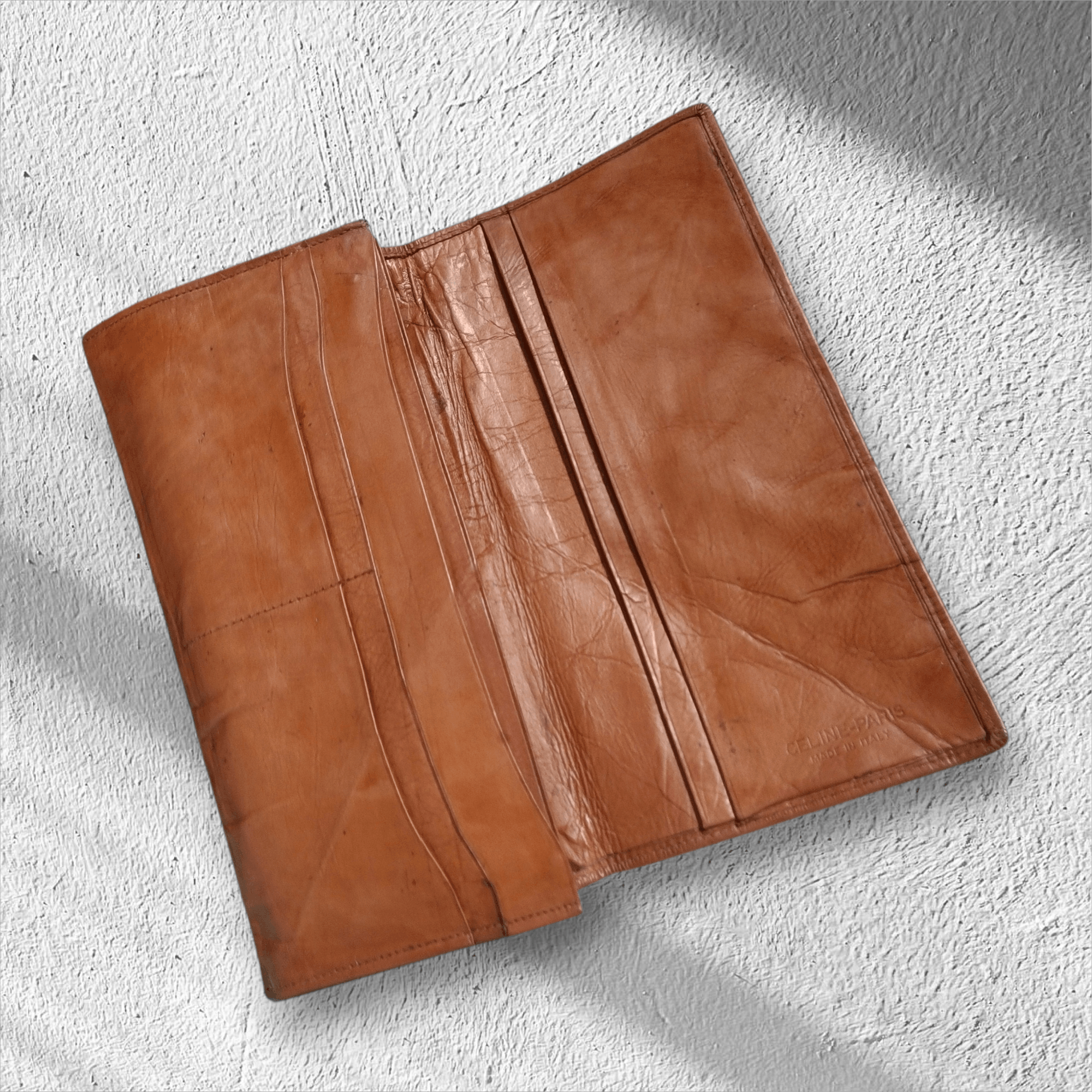 Celine Vintage CELINE PARIS Leather Wallets Size ONE SIZE - 9 Thumbnail