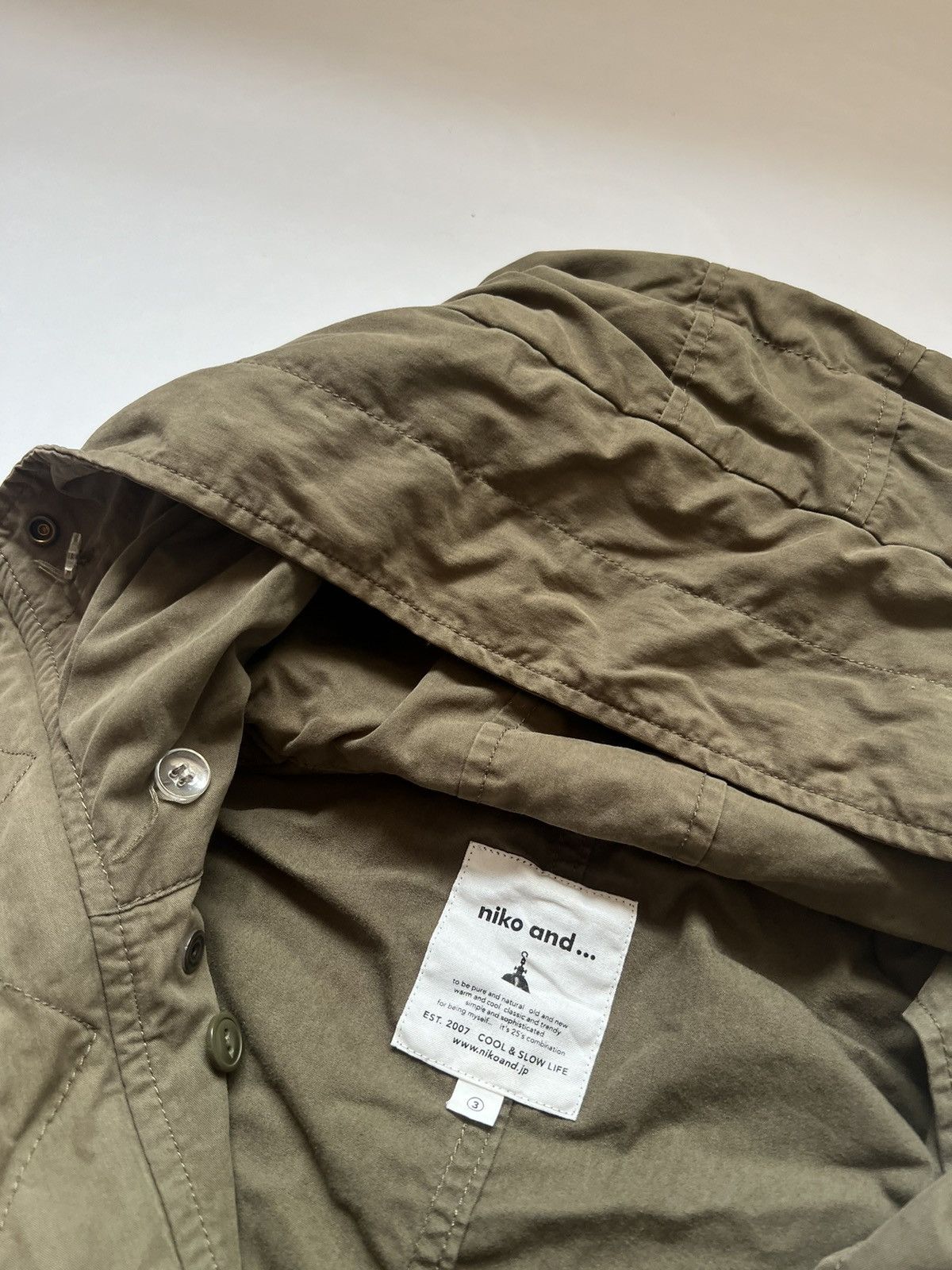 Japanese Brand Niko And .. Fishtail Parkas Military Size US L / EU 52-54 / 3 - 2 Thumbnail