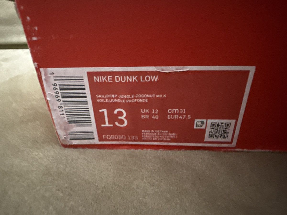 Nike Nike Dunk Low Athletic Department “Deep Jungle” NEW w/ Box! Size US 13 / EU 46 - 4 Thumbnail