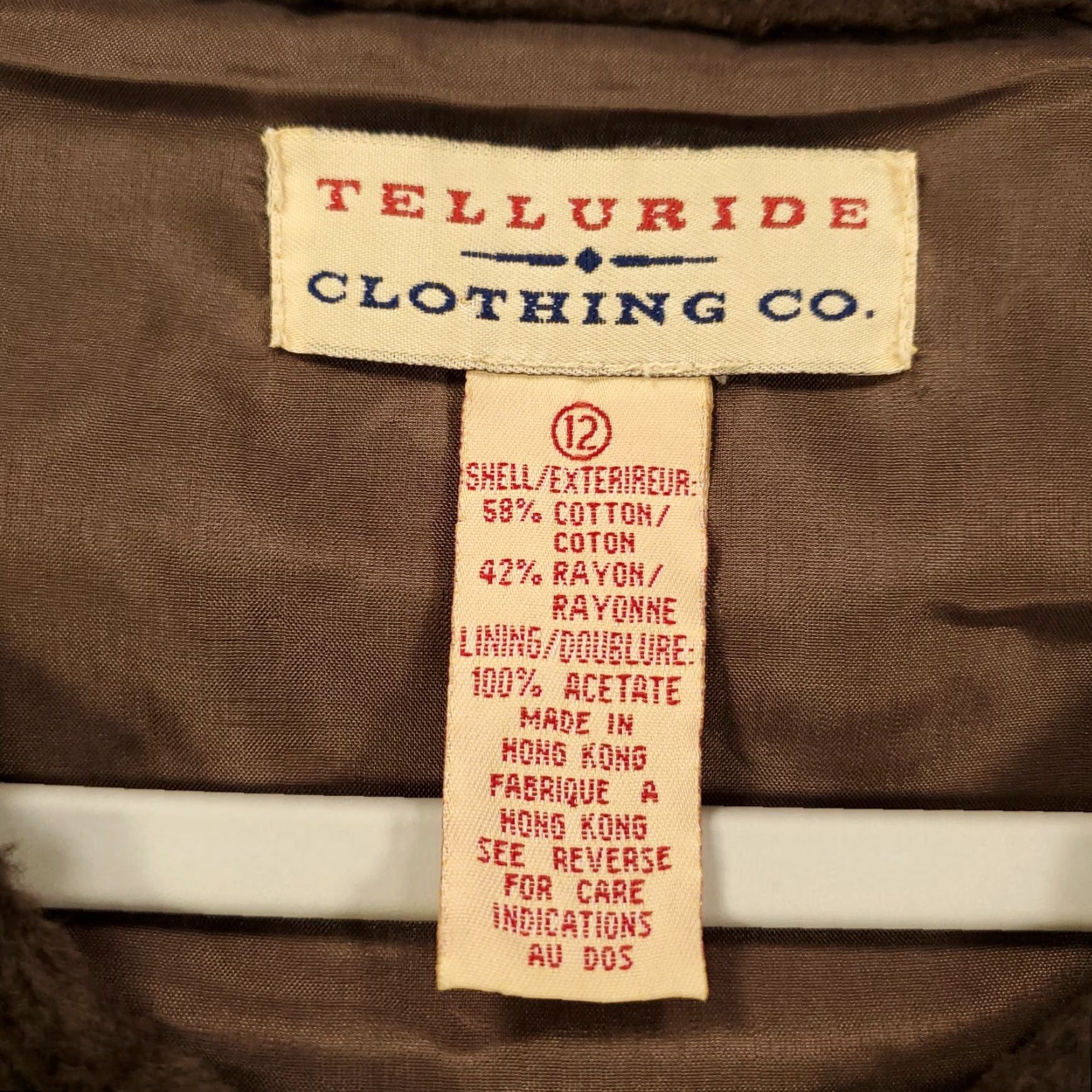 Vintage VINTAGE Telluride Vest Soft Jacket Brown Faux Fur Full Zip Lined Size 12 Womens Size XL / US 12-14 / IT 48-50 - 7 Thumbnail