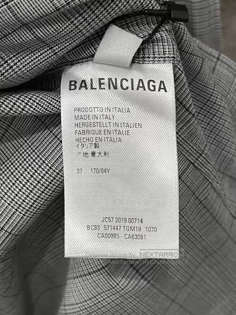 Balenciaga Balenciaga Size 37 Plaid shirt Size US S / EU 44-46 / 1 - 7 Thumbnail