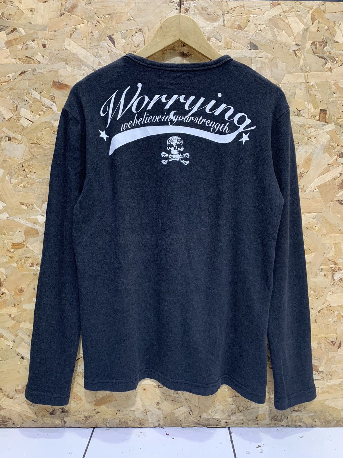 14th Addiction × If Six Was Nine × Japanese Brand Space opera skull rhinestone long sleeve t-shirt Size US L / EU 52-54 / 3 - 2 Thumbnail
