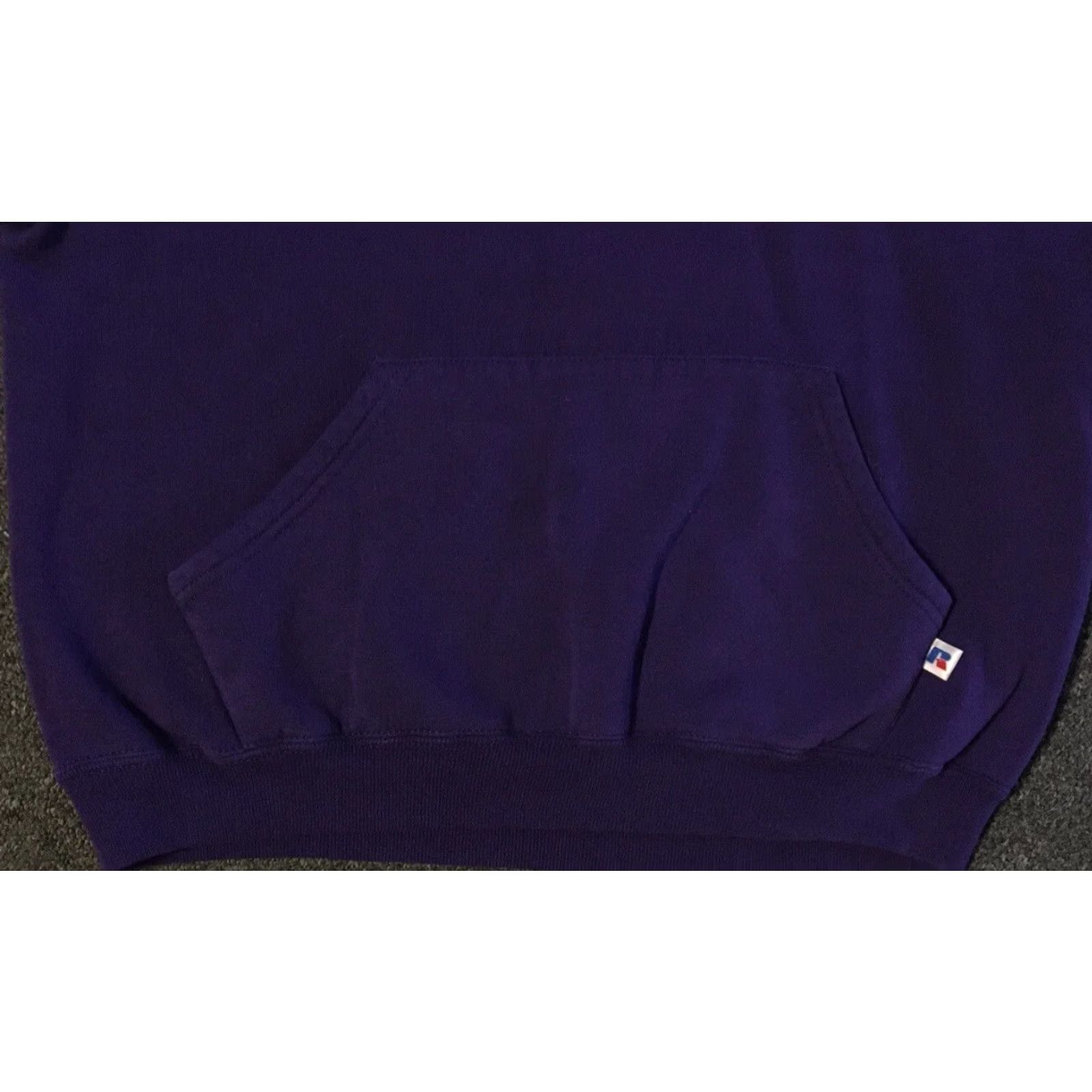 Russell Athletic VINTAGE Russell Athletic Avon Eagles Hoodie Shirt Mens S Purple 90s Army School Track Pullover Distressed Vintage (Bleach) Size US S / EU 44-46 / 1 - 3 Thumbnail