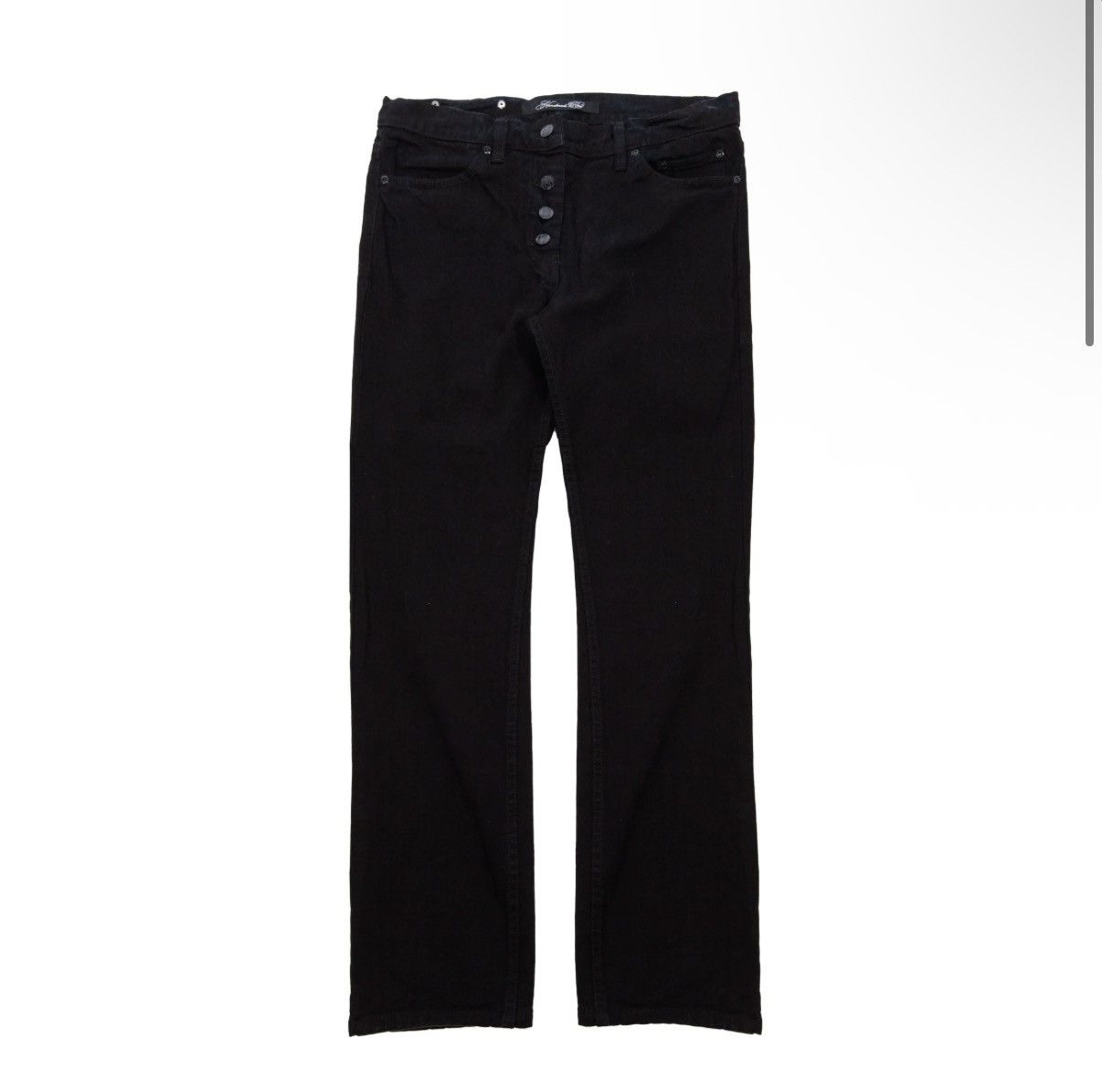 Other Hand made rust black skinny selvedge denim Size US 32 / EU 48 - 1 Thumbnail