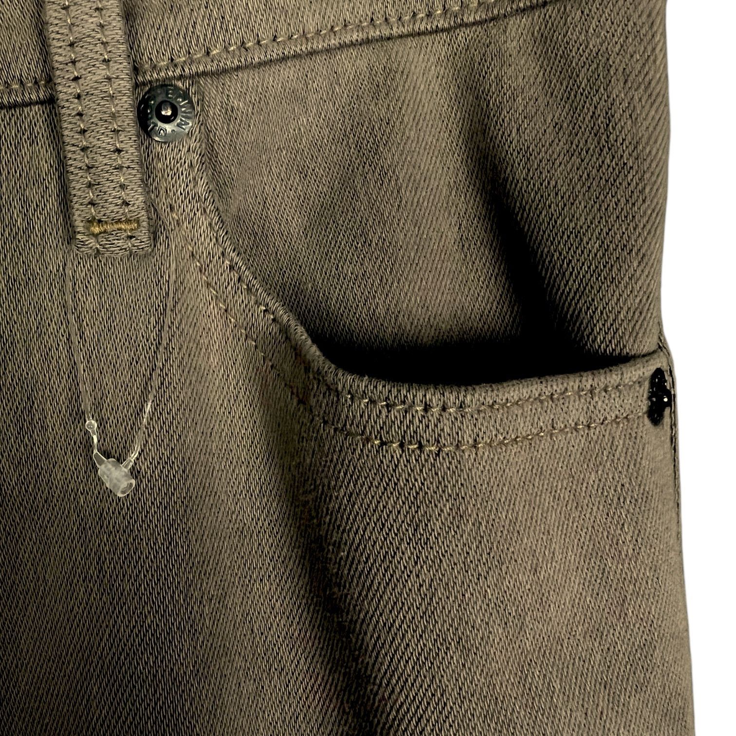 Edwin Men's Edwin 503 Wild Fire Jeans Brown Denim Japan 29 x 28 Size US 29 - 4 Thumbnail
