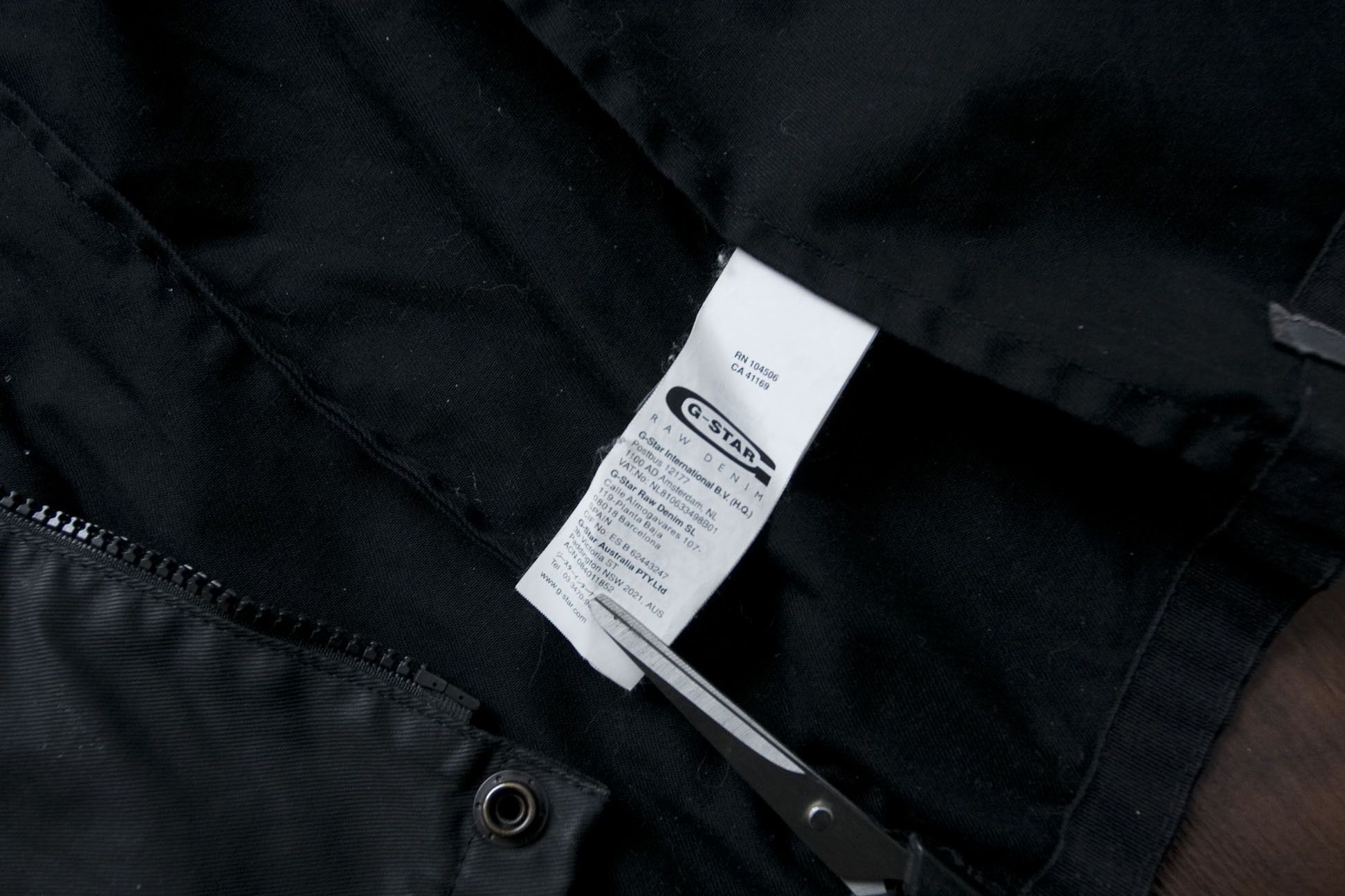 G-Star G Star Light Jacket Sniper Shirt Full Zip Size M/L Black Size US M / EU 48-50 / 2 - 4 Thumbnail