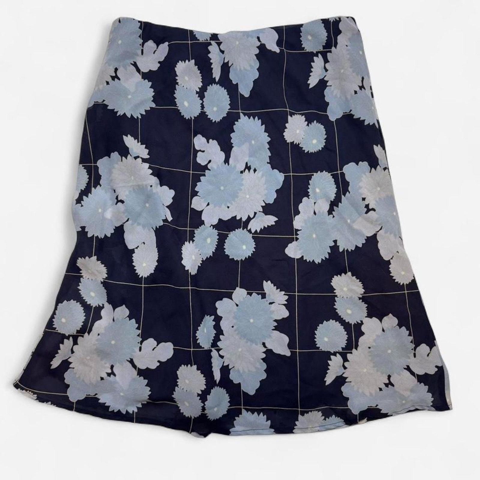 Other Blue floral midi skirt with Size 34" / US 12 / IT 48 - 2 Thumbnail