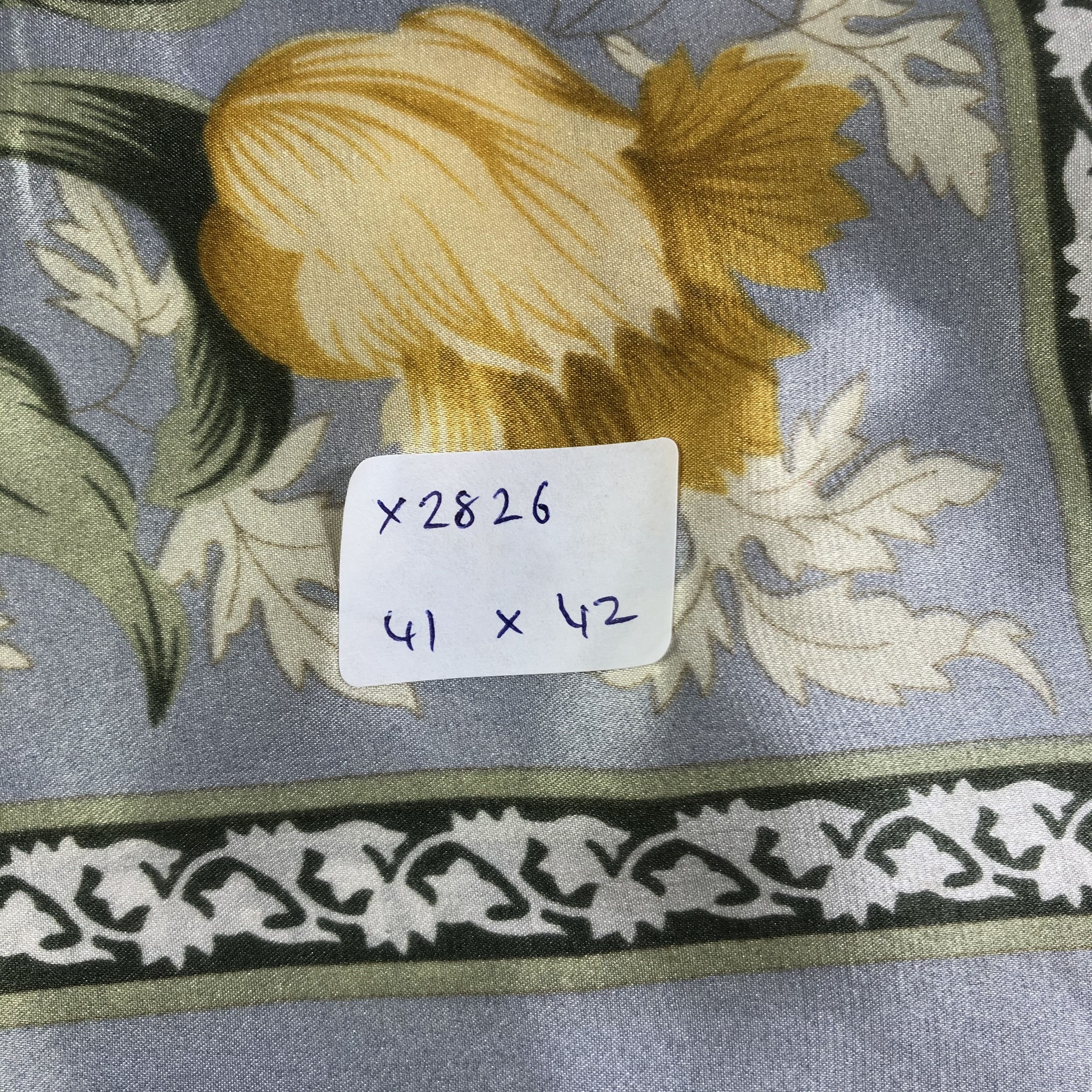Vintage Vintage Silk Scarf Size ONE SIZE - 6 Thumbnail