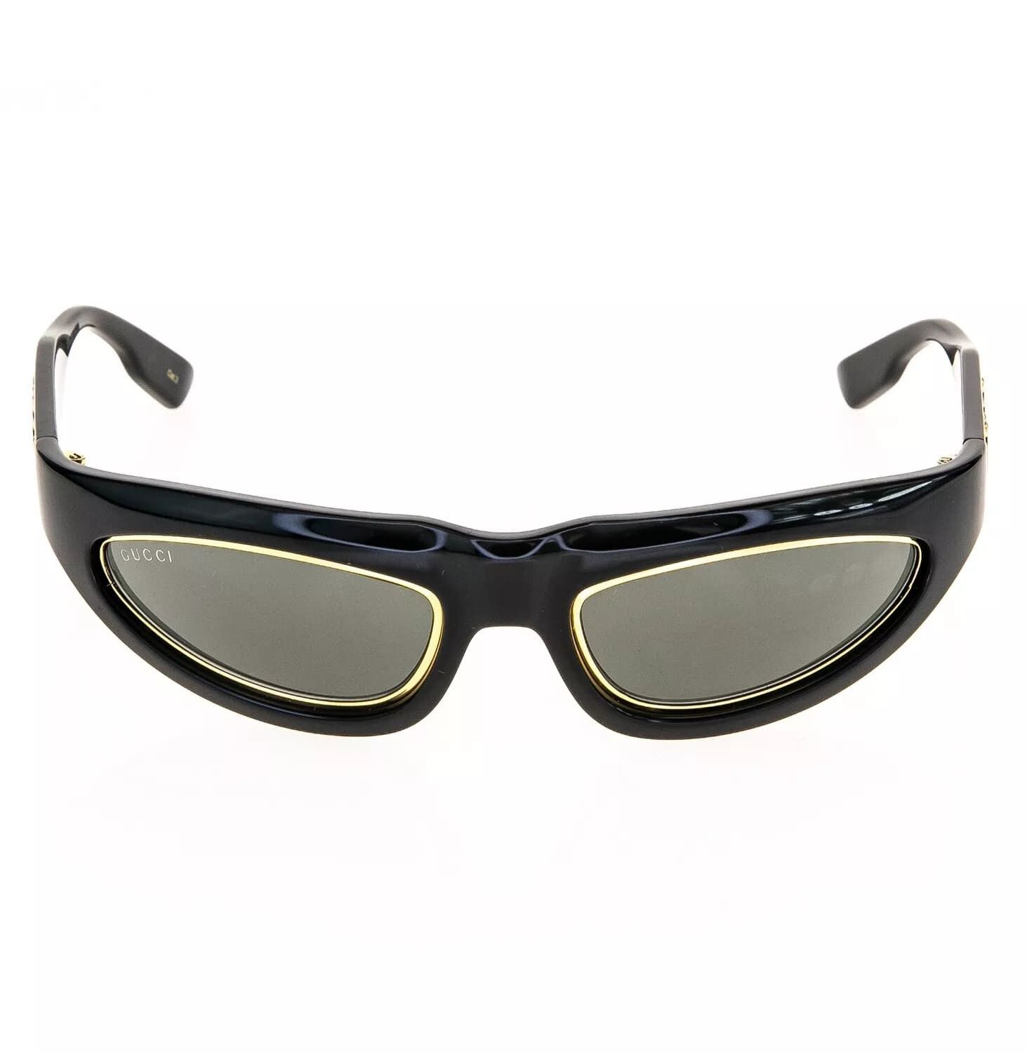 Gucci GUCCI ARIA 1062 Black Gold 003 Narrow Sunglasses GG1062S Size ONE SIZE - 5 Thumbnail