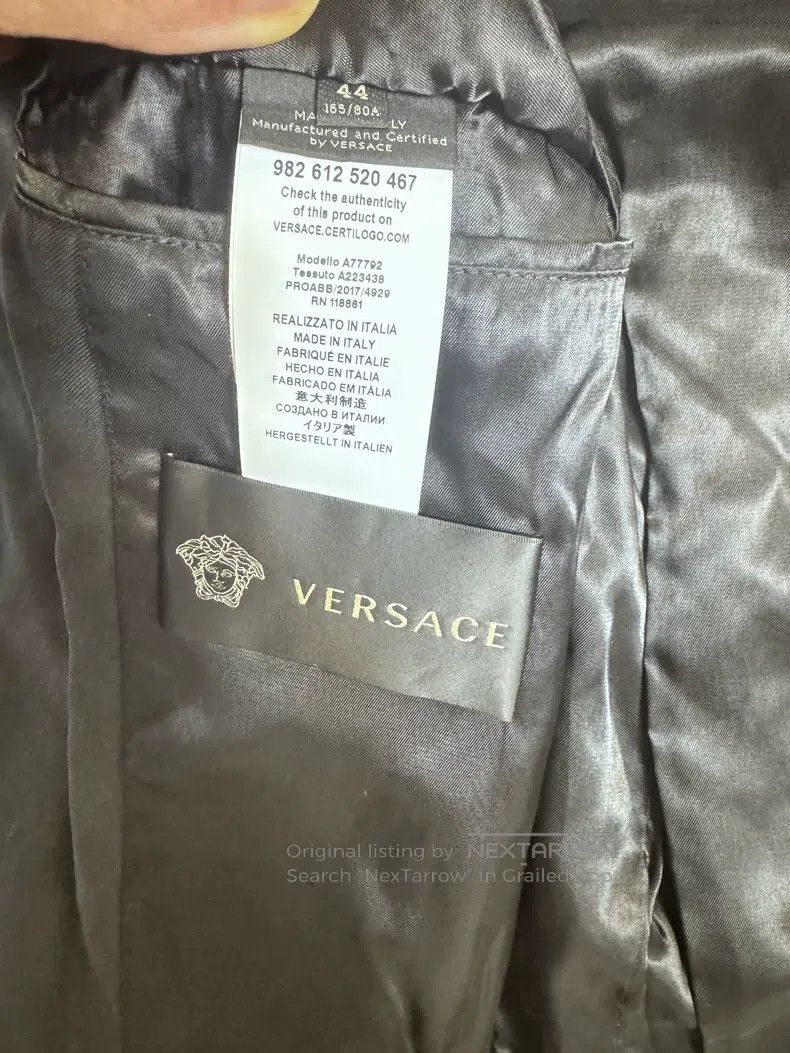 Versace Versace Mulberry silk cotton clothes Size XS / US 0-2 / IT 36-38 - 7 Thumbnail