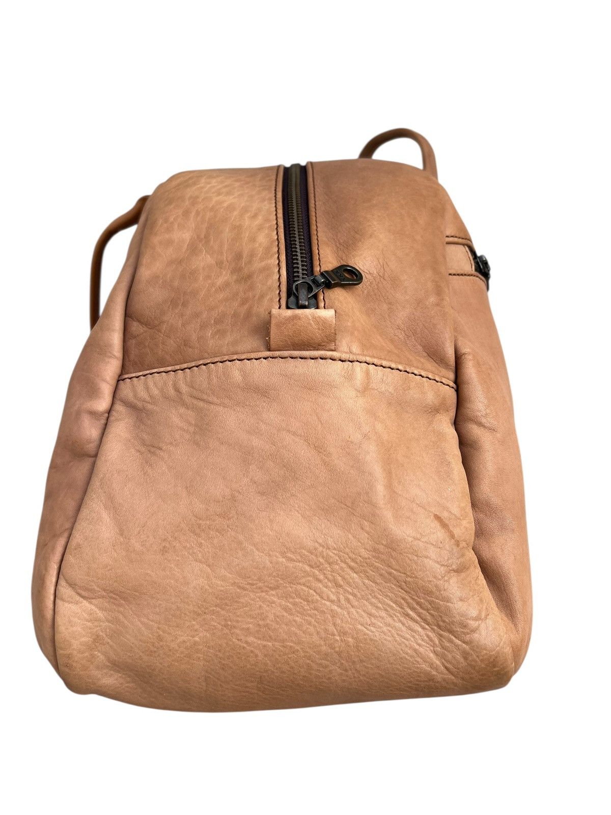 Ciaopanic Ciaopanic Scratch Patina Cowhide Leather Weekender Bag Size ONE SIZE - 14 Thumbnail