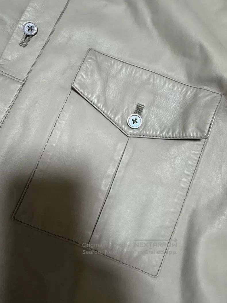 Hermes Hermes Leather Jacket Coat Size US M / EU 48-50 / 2 - 9 Thumbnail
