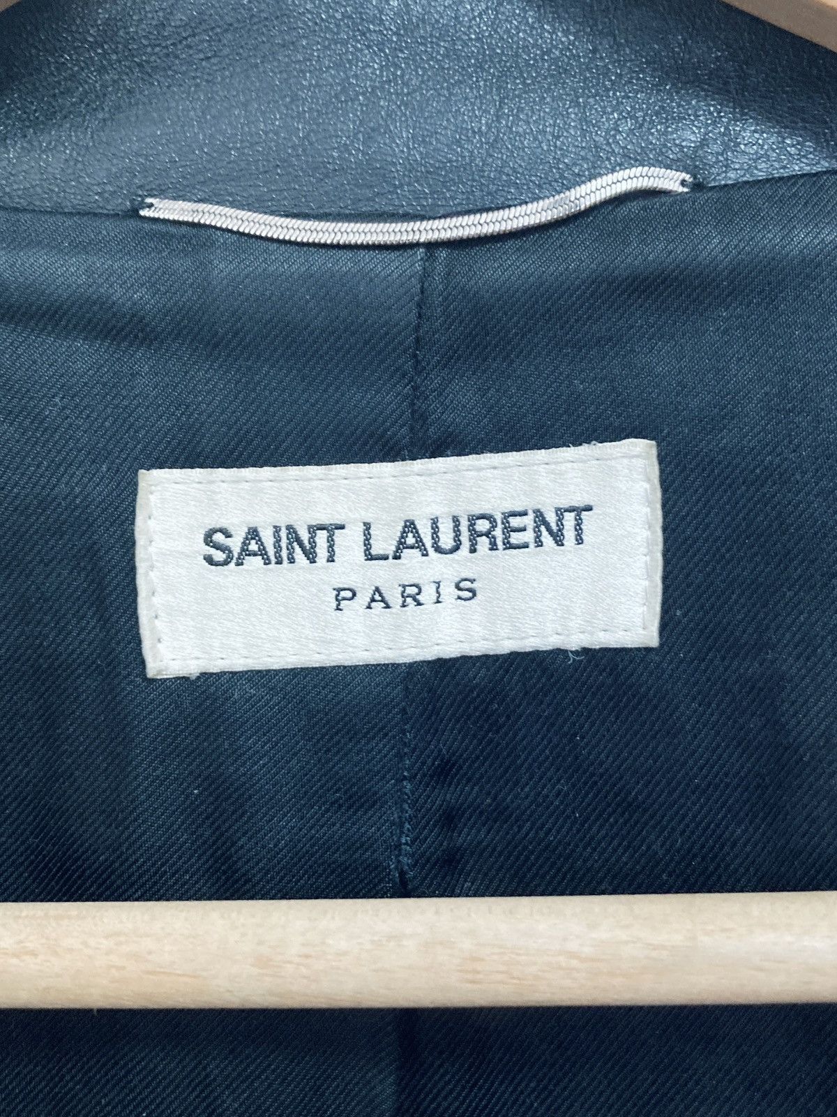 Saint Laurent Paris SAINT LAURENT PARIS BY HEDI SLIMANE 16SS LEATHER JACKET Size US S / EU 44-46 / 1 - 6 Thumbnail