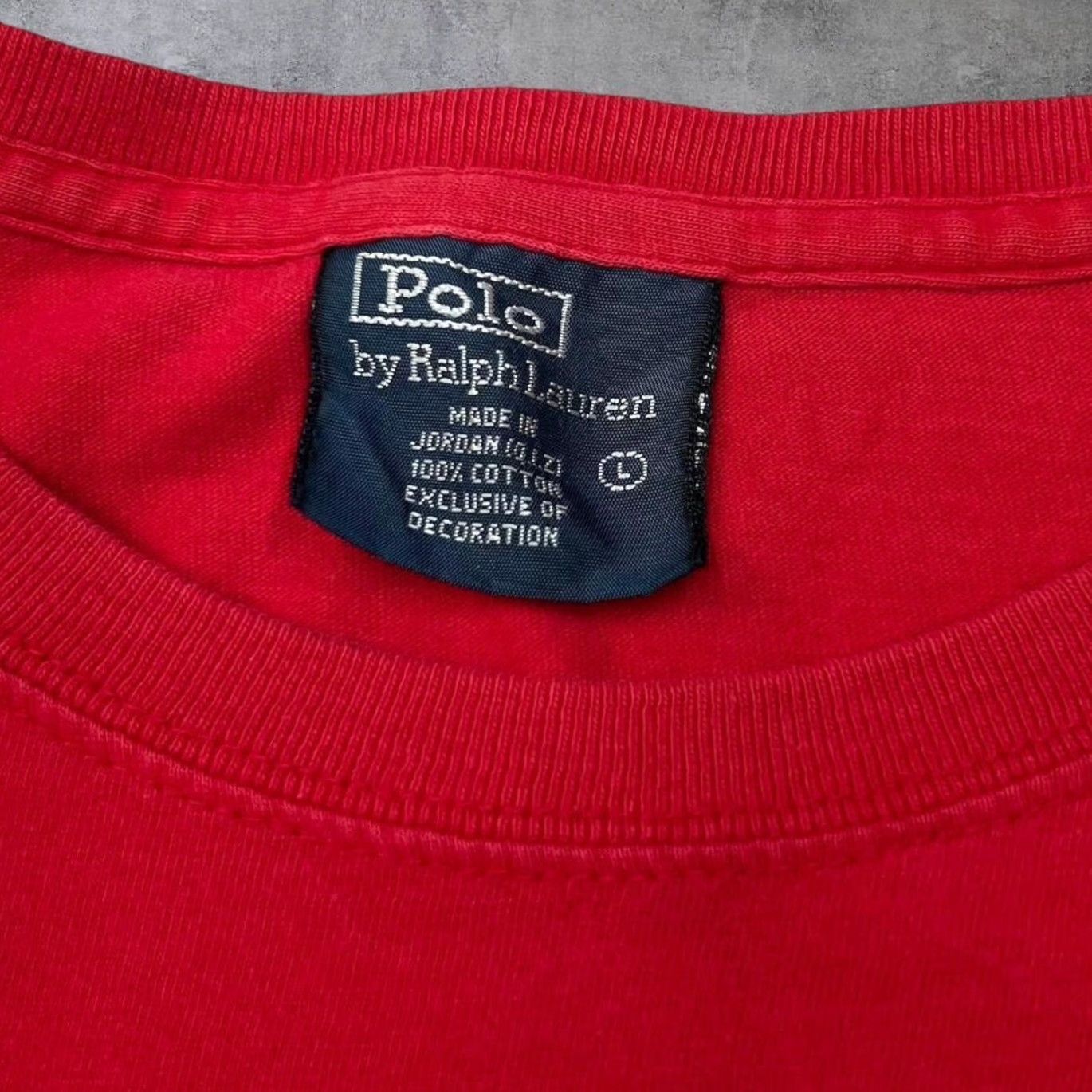 Polo Ralph Lauren Polo Ralph Lauren T-Shirt Polo Embroidered Mini Pony Logo Cotton Red L Mens Vintage 00s Short Sleeve Crew Neck Regular Fit Size US L / EU 52-54 / 3 - 5 Thumbnail