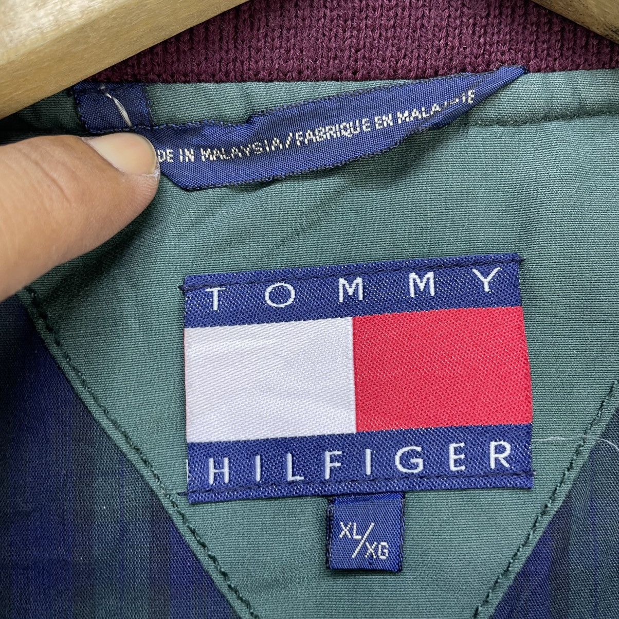 Tommy Hilfiger × Vintage 💥Vintage 90s Tommy Hilfiger Bomber Jacket Size US XL / EU 56 / 4 - 8 Thumbnail