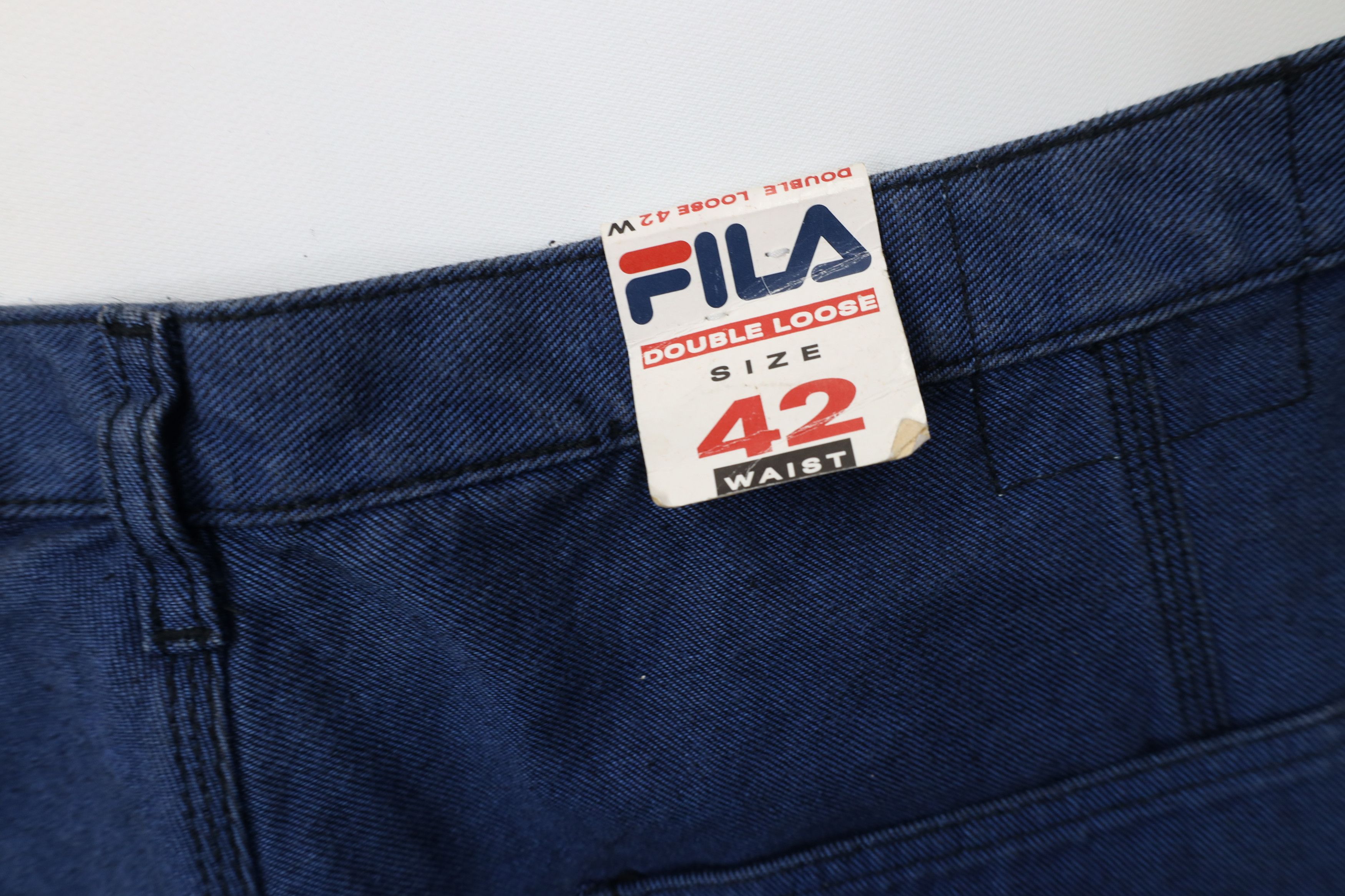Fila Deadstock Vintage 90s Fila Baggy Wide Leg Skateboard Jeans Size US 42 / EU 58 - 14 Thumbnail