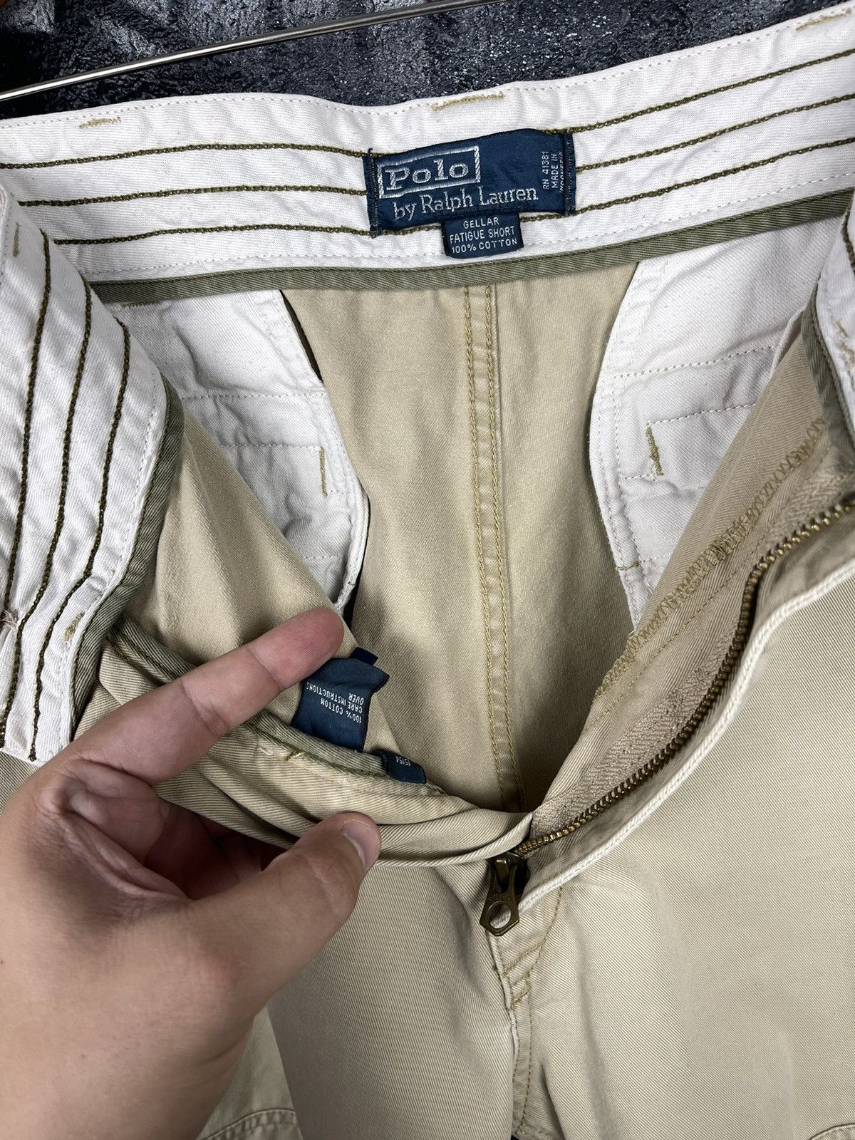 Polo Ralph Lauren × Vintage Polo Ralph Lauren Vintage Cargo Shorts Men’s Size 34 Size US 35 - 10 Thumbnail