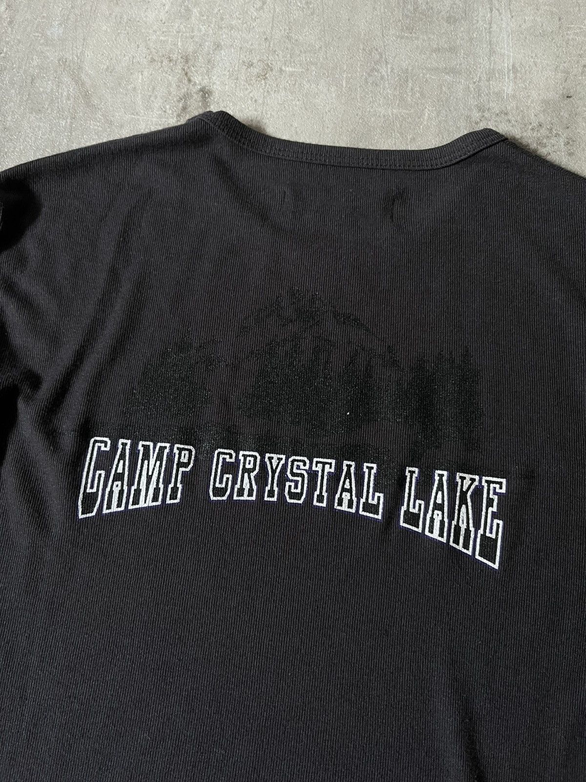 Raf Simons Raf Simons S/S 00 Camp Crystal Lake grey T-shirt Size US S / EU 44-46 / 1 - 4 Thumbnail