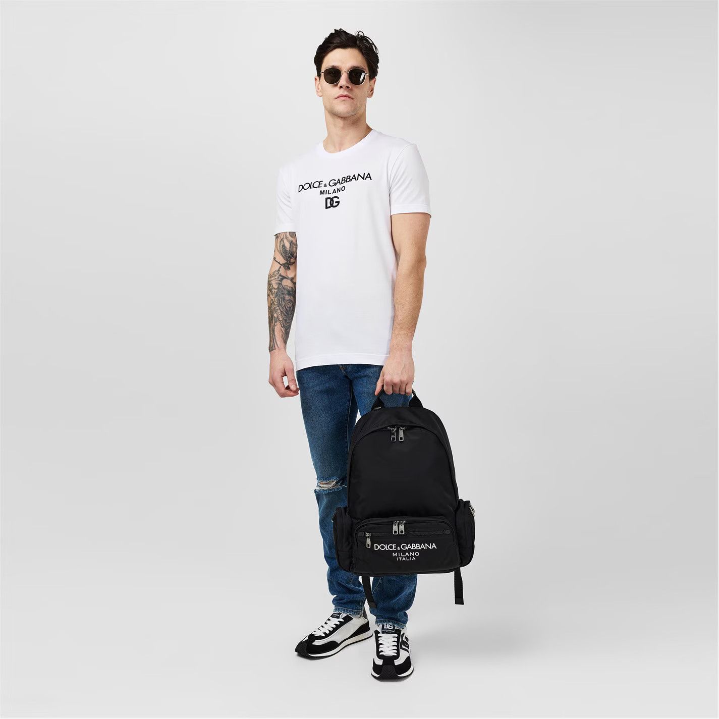 Dolce & Gabbana o1g2r1mq0426 Size: OS / Italian Design Backpackin Black Size ONE SIZE - 6 Thumbnail