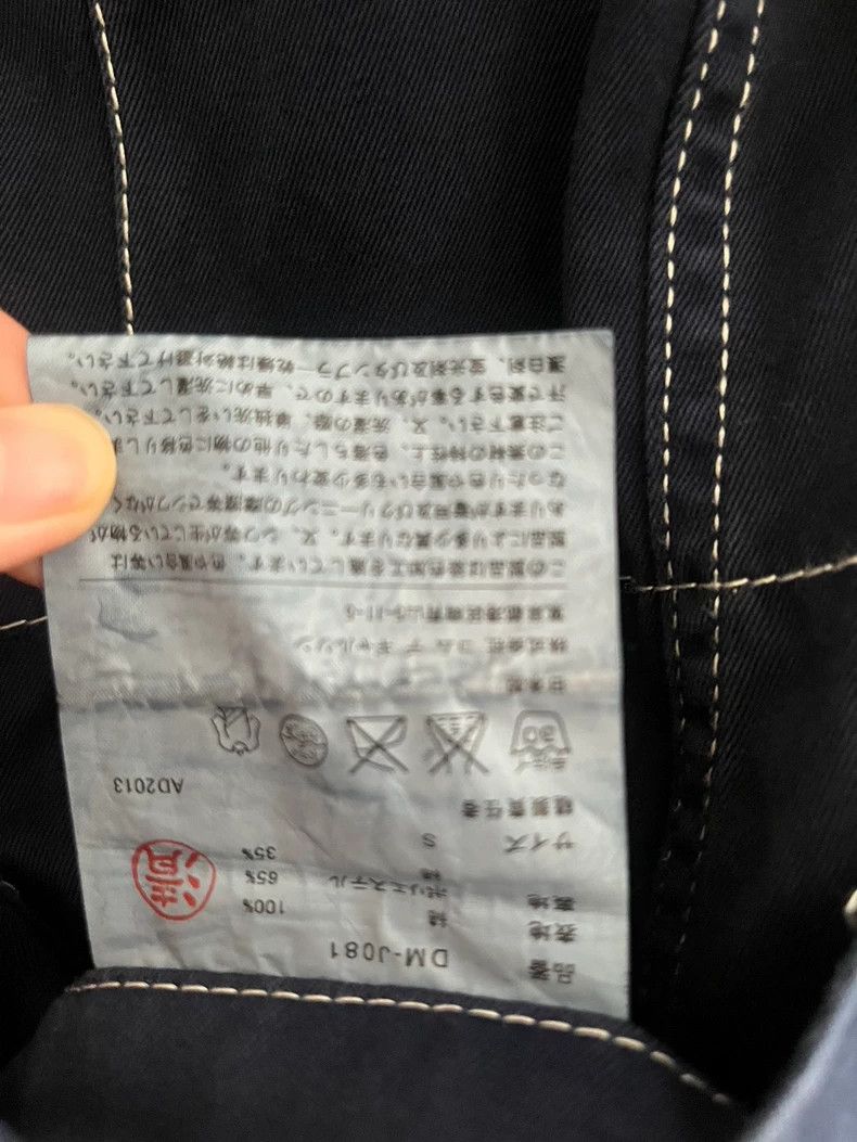 Comme des Garcons Comme Des Garcons Denim indigo long sleeved jacket 2503-Nex Size US S / EU 44-46 / 1 - 5 Thumbnail