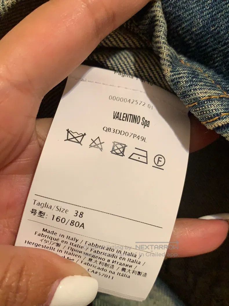 Valentino Valentino Denim skirt Size S / US 4 / IT 40 - 9 Thumbnail