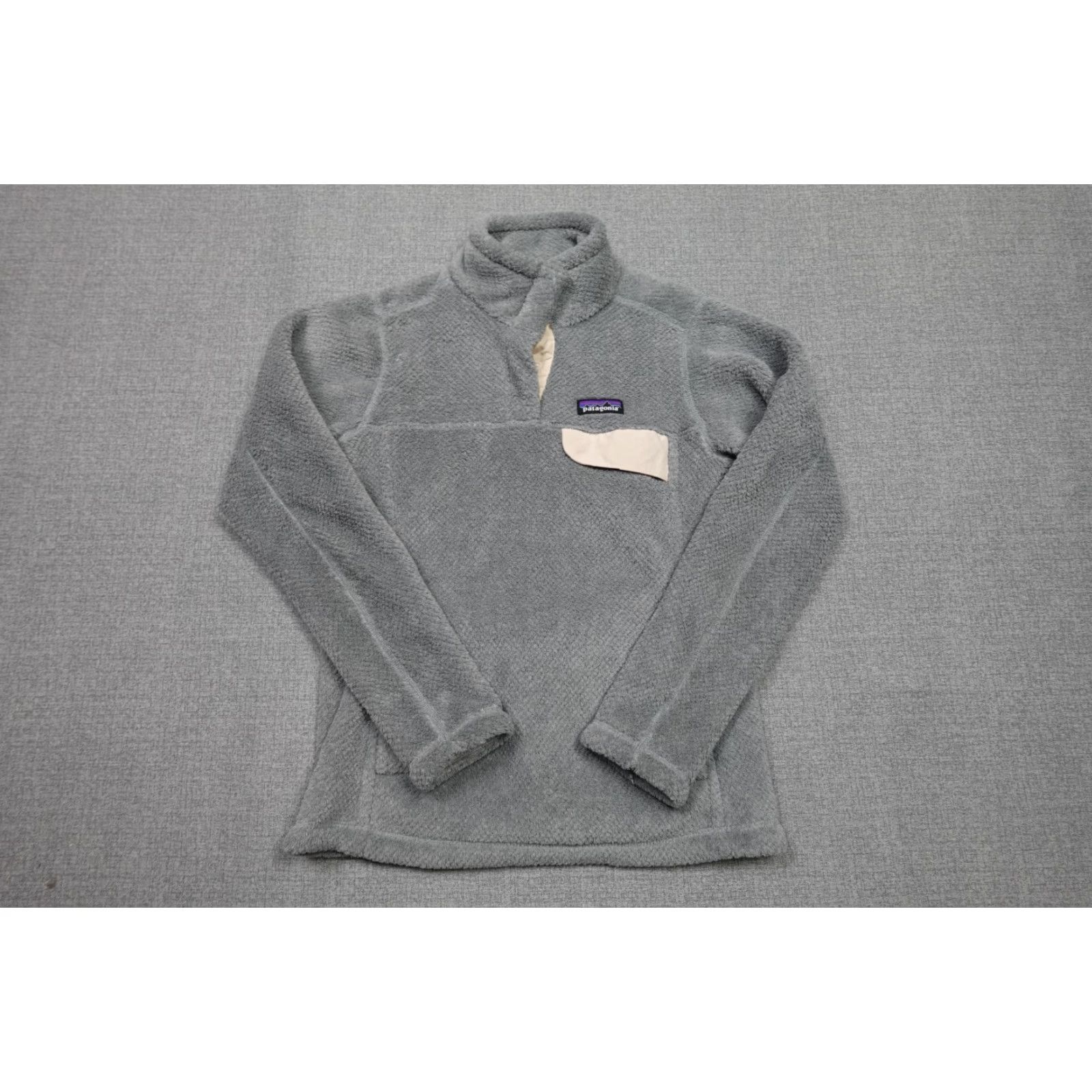 Patagonia Patagonia Fleece Womens Small Gray Sweater Size S / US 4 / IT 40 - 2 Thumbnail