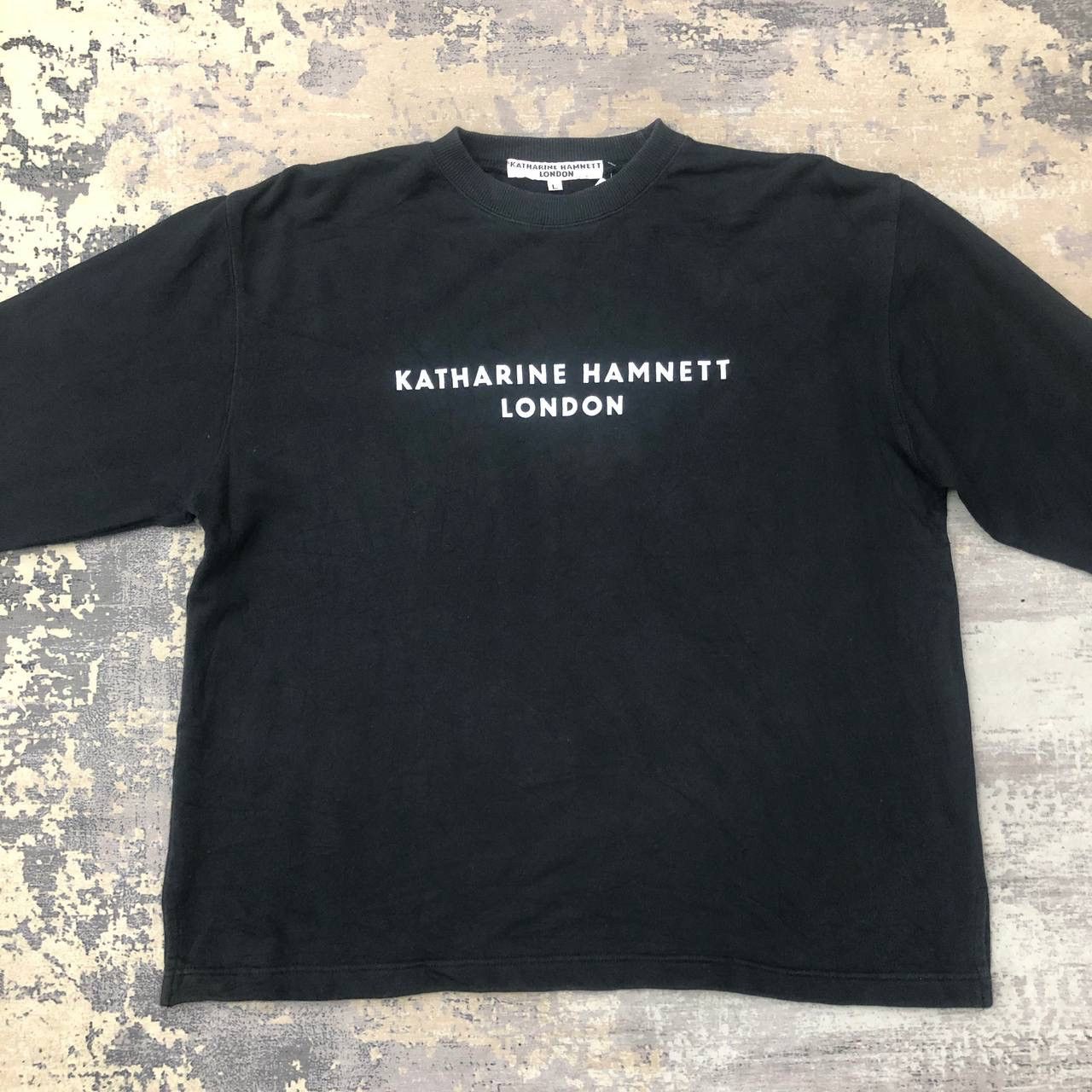 Katharine Hamnett London Y713. KATHARINE HAMNETT LONDON SWEATSHIRTS Size US L / EU 52-54 / 3 - 1 Thumbnail