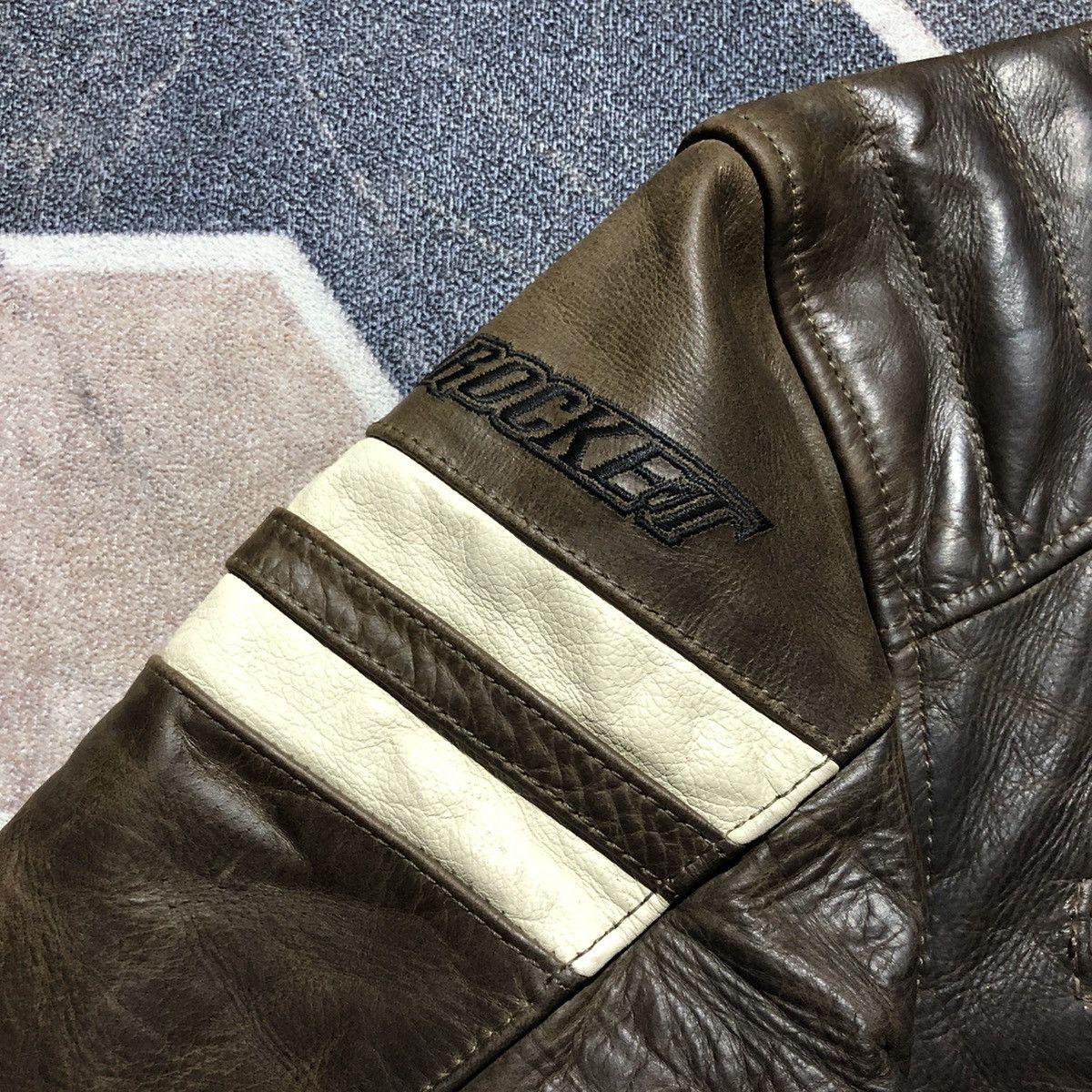 Genuine Leather Rare‼️🔥Joe Rocket Classic 92' Leather Motorcycle Jacket Size US S / EU 44-46 / 1 - 8 Thumbnail