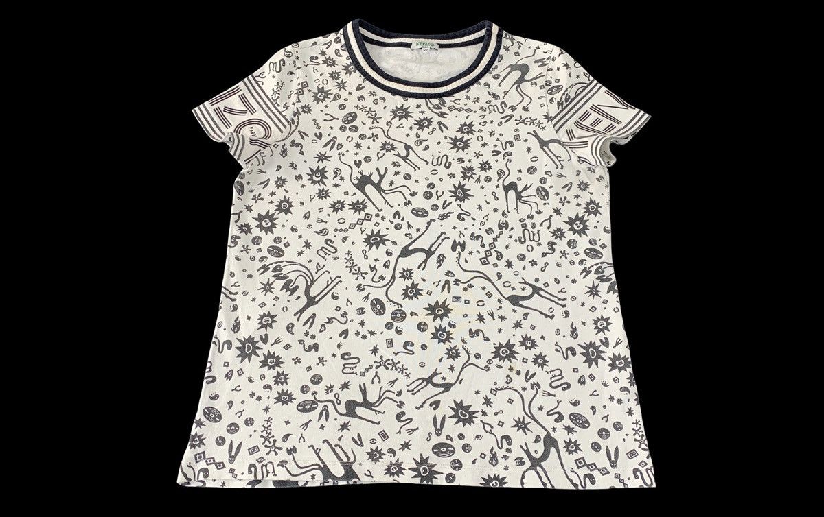 Kenzo Kenzo Paris Ethic Native Design Ovp Printed Tee T-shirt Size US S / EU 44-46 / 1 - 1 Thumbnail