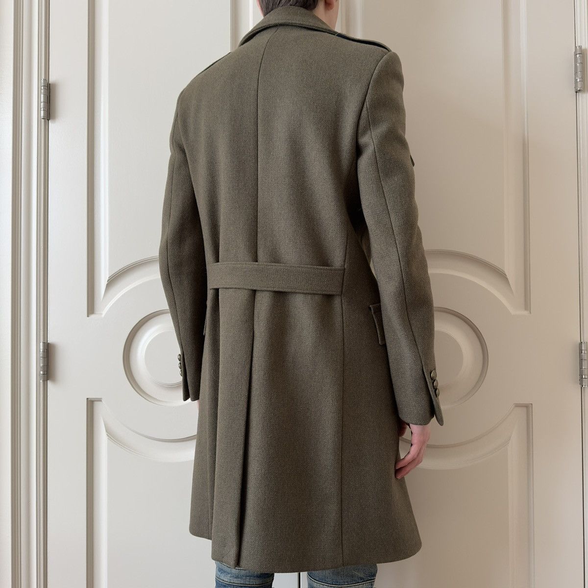 Balmain Balmain x H&M 2015 Double-Breasted Military Wool Coat Size US M / EU 48-50 / 2 - 5 Thumbnail