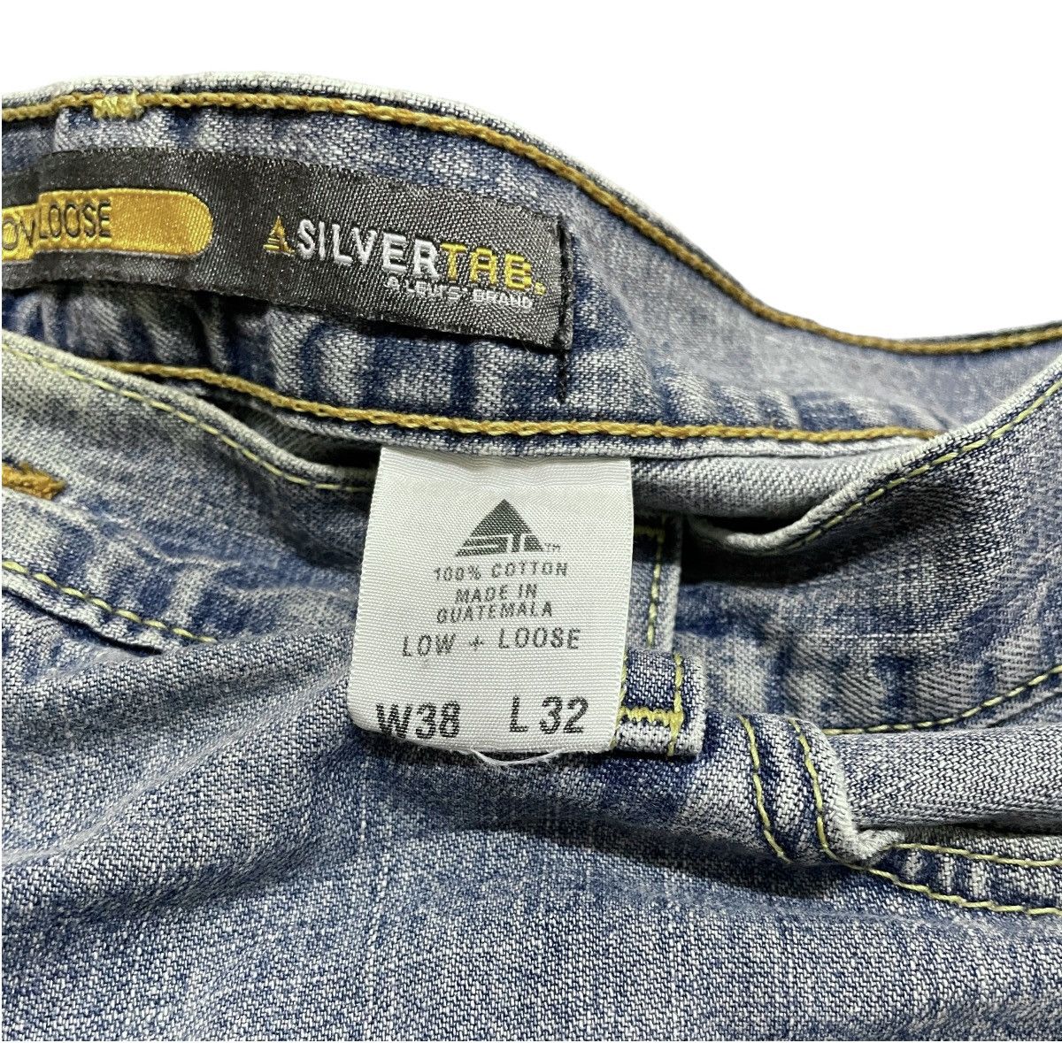 Levi's × Vintage Rare Design Vintage Levis SilverTab Loose Jeans 2000s Size US 38 / EU 54 - 11 Thumbnail