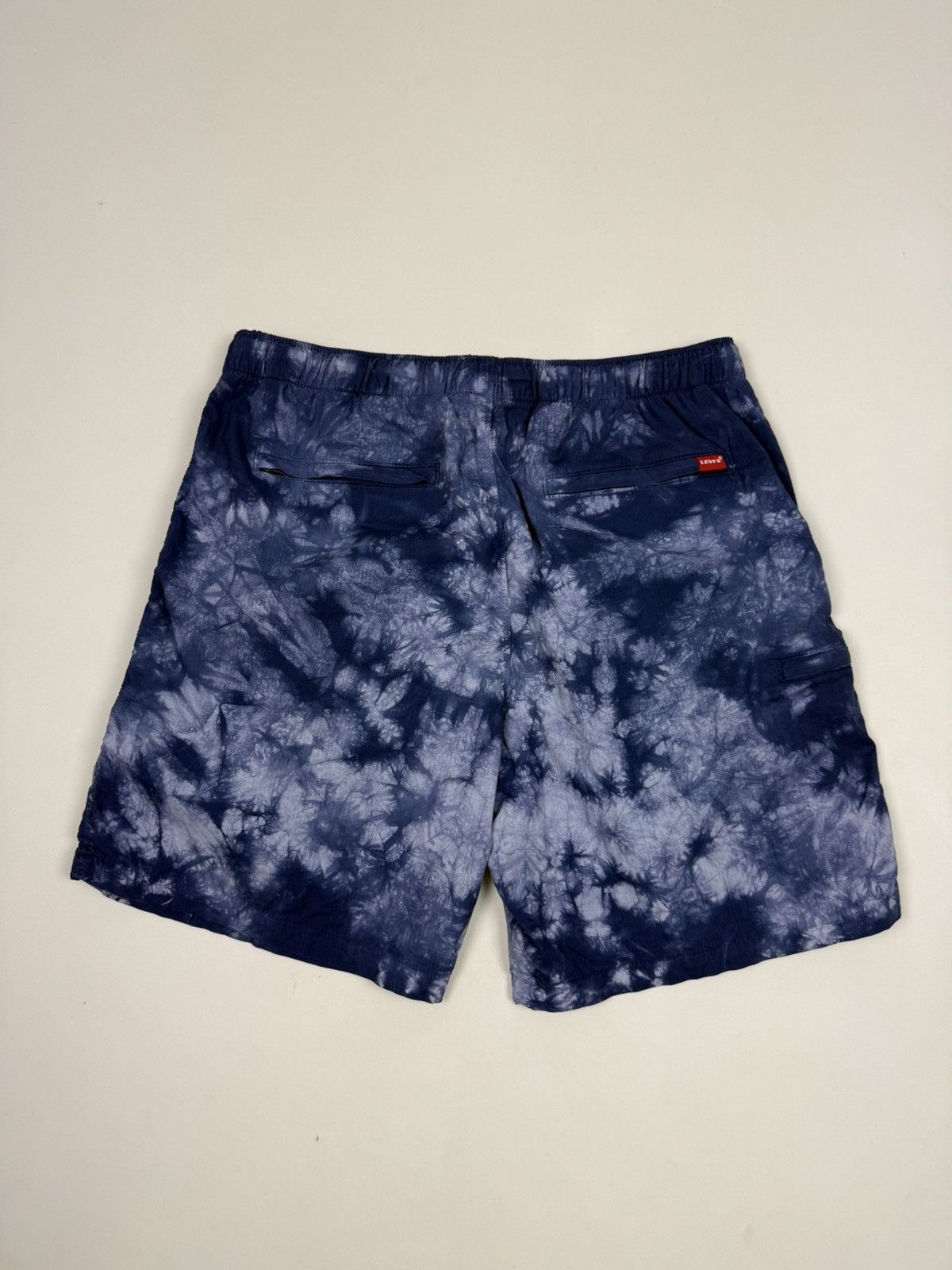 Levi's Levi’s Premium Combined Cotton Purple Tie Dye Shorts M Size US 32 / EU 48 - 4 Thumbnail