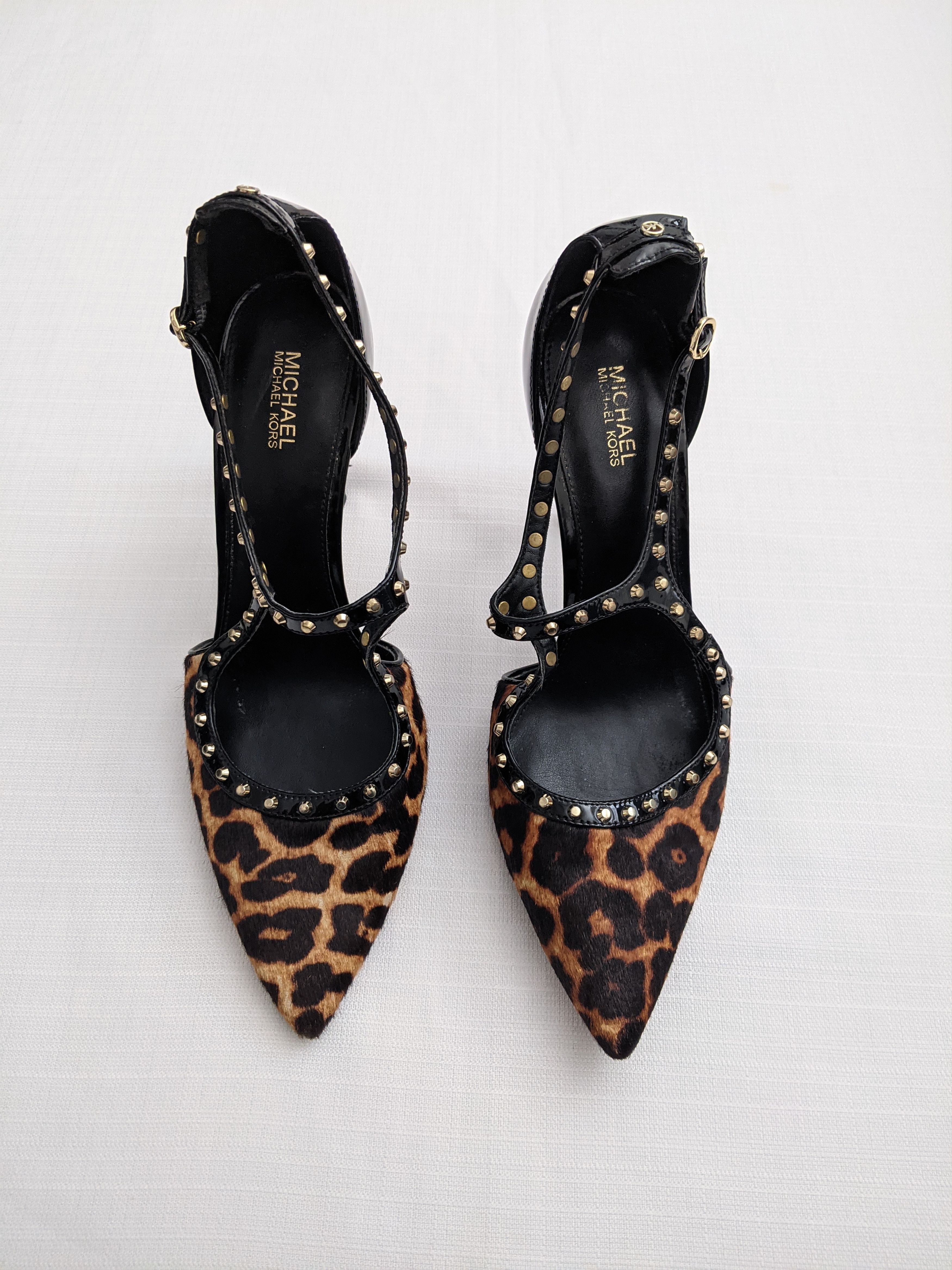 Michael Kors Stunning leopard print Michael kors heels Size US 8 / IT 38 - 3 Thumbnail