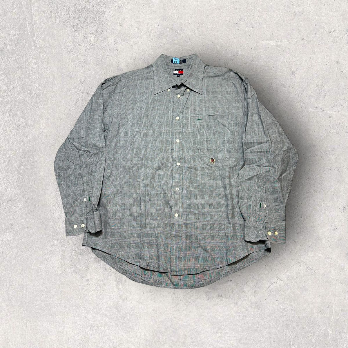 Tommy Hilfiger × Vintage Vintage Tommy Hilfiger shirt Size US XL / EU 56 / 4 - 1 Thumbnail
