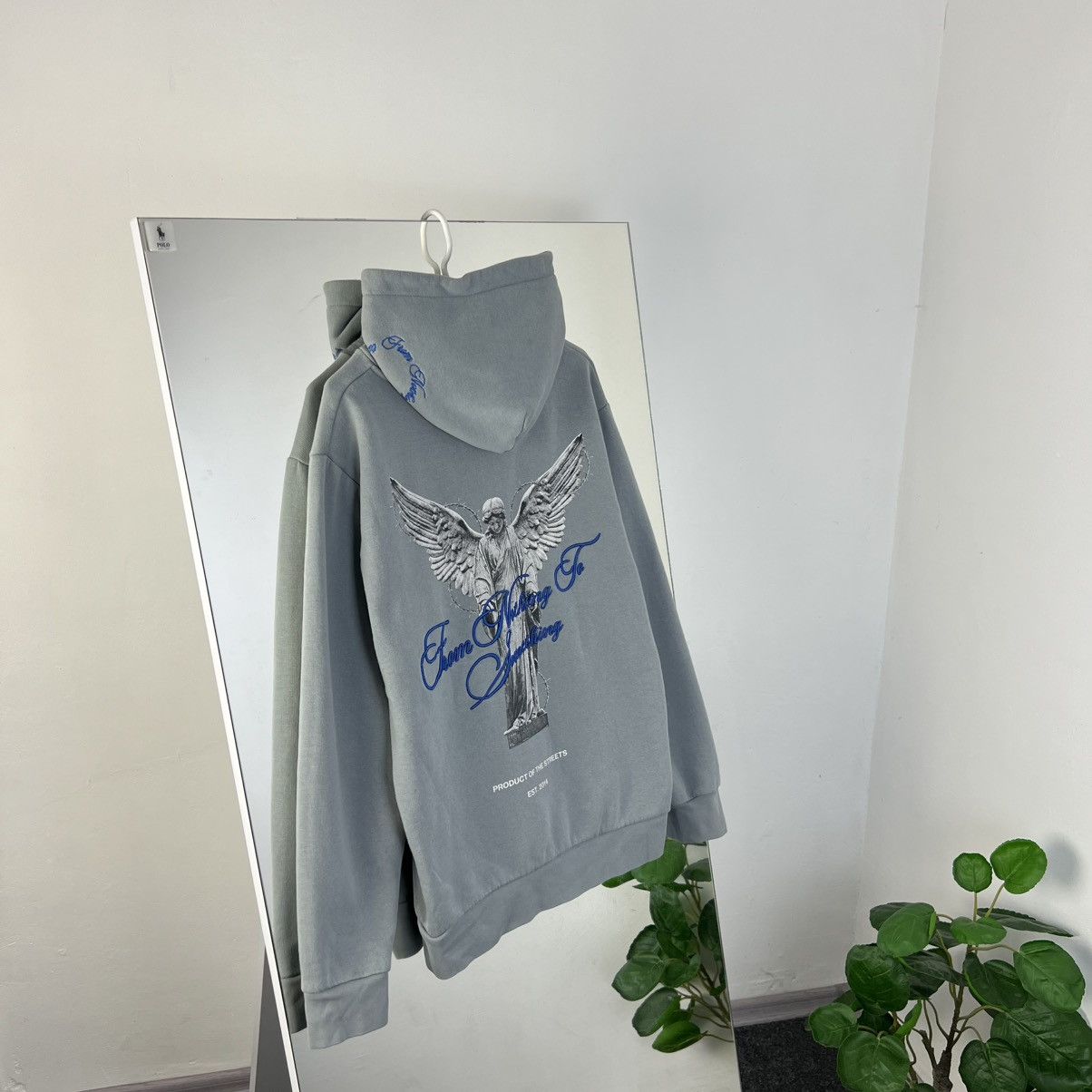 Hoodrich Hoodrich Angel Statue Big Logo Drill Style Hoodie Size US M / EU 48-50 / 2 - 1 Thumbnail