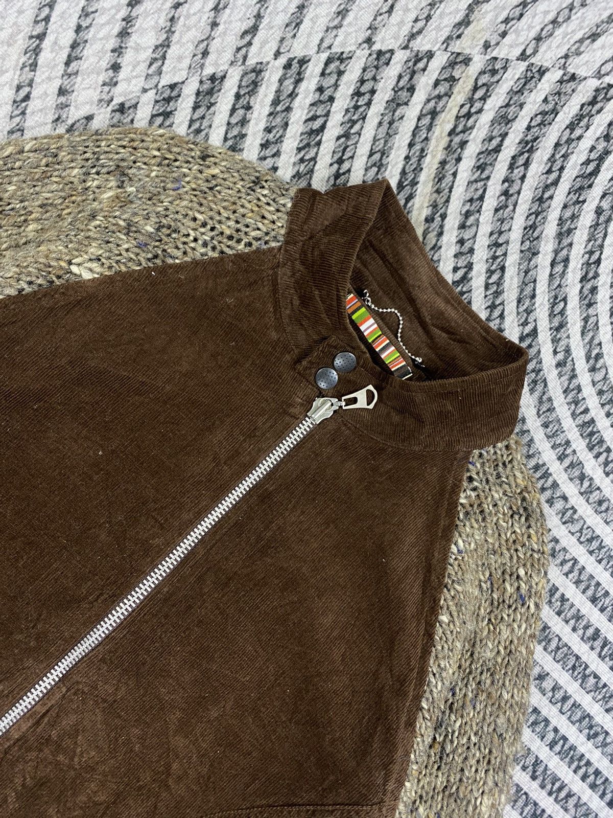 Japanese Brand Vtg Urban Wear Fullzip Brown Color Knit Sweater Size US M / EU 48-50 / 2 - 7 Thumbnail