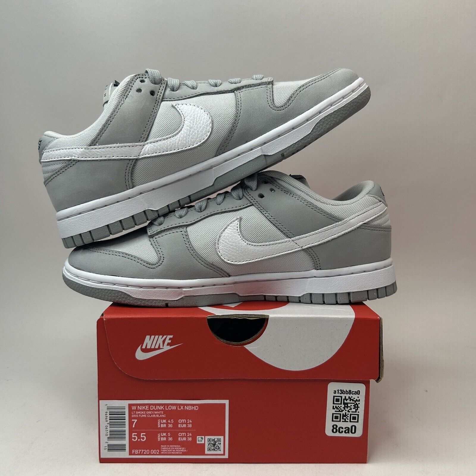 Nike Nike Dunk Low LX WMNS “Light Smoke Grey” 2023 Size US 7 / IT 37 - 3 Thumbnail
