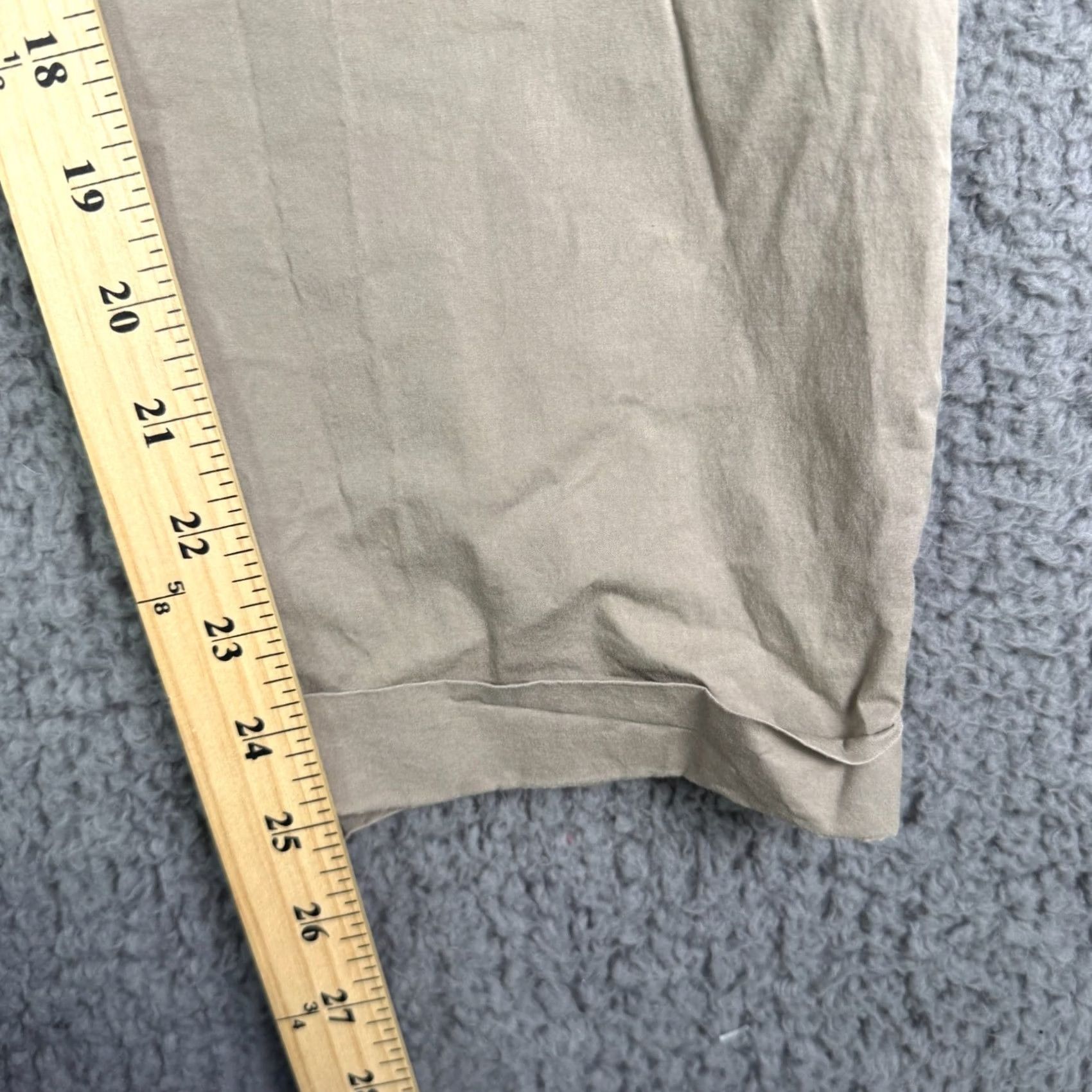 Allsaints AllSaints Pants Mens 28 Beige Matford Trouser Straight Fit Chino Cuffed Size US 28 / EU 44 - 7 Thumbnail