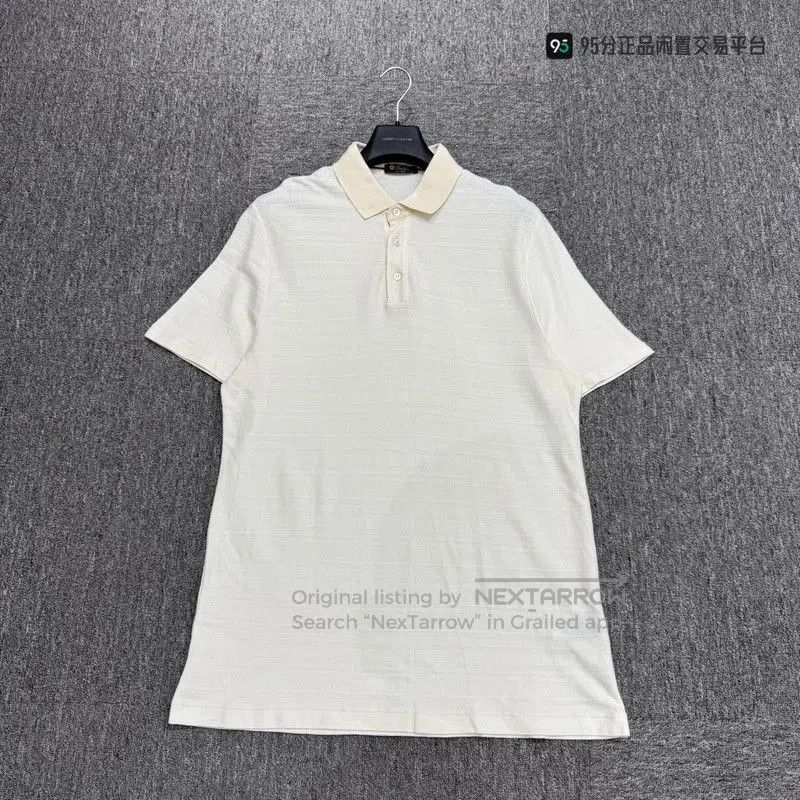 Loro Piana Loro Piana Classic Striped Unisex Polo Shirt. Size US XXL / EU 58 / 5 - 5 Thumbnail