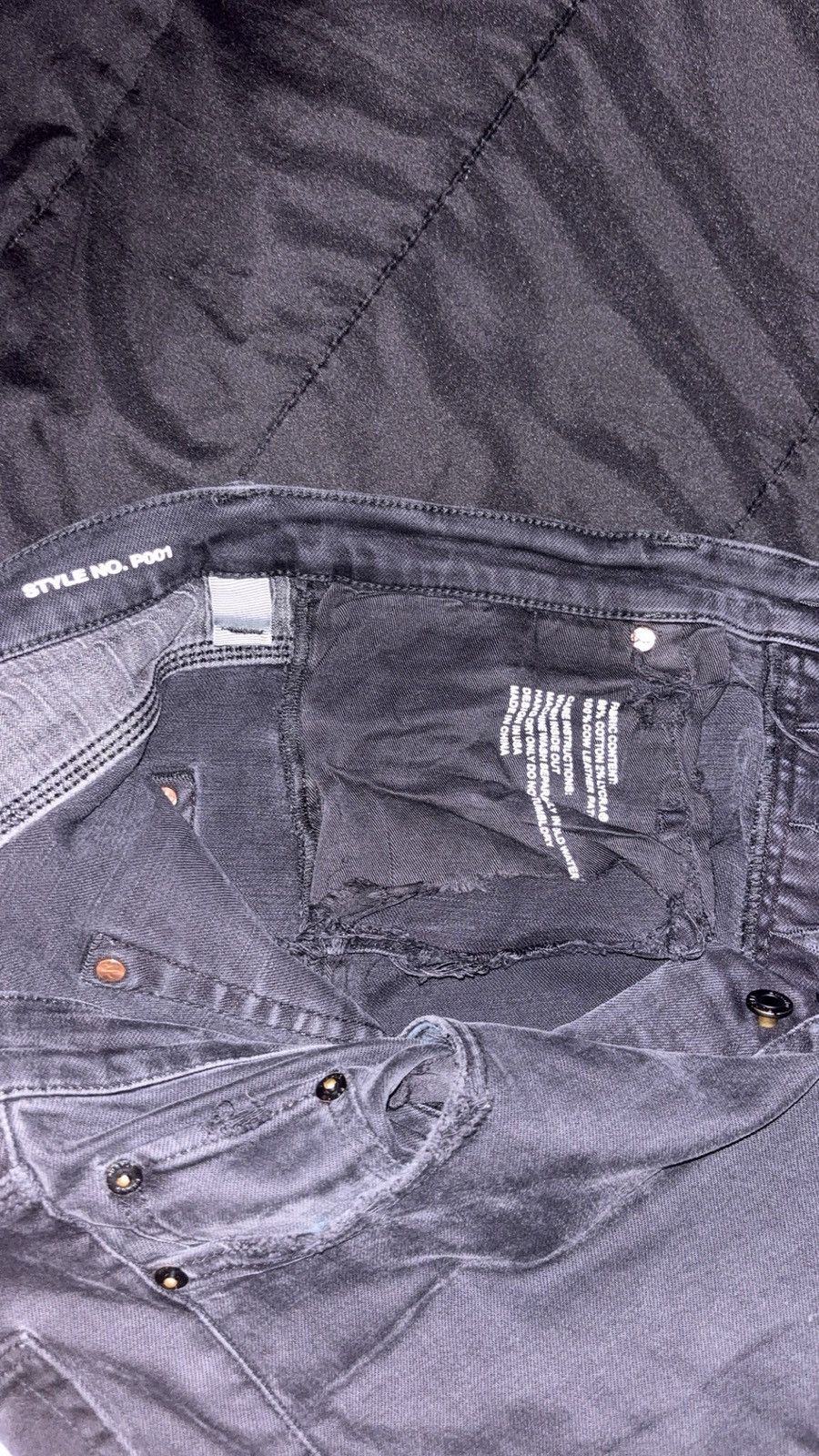 Purple Brand PURPLE BRAND Metalic jeans “Silver” Size US 33 - 8 Thumbnail