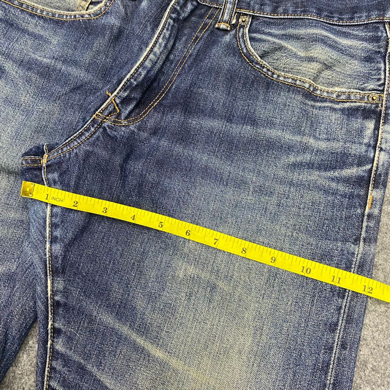 Gap 💥Best Offer💥Vintage Gap Selvegde Redline Distressed Denim Size US 34 / EU 50 - 10 Thumbnail