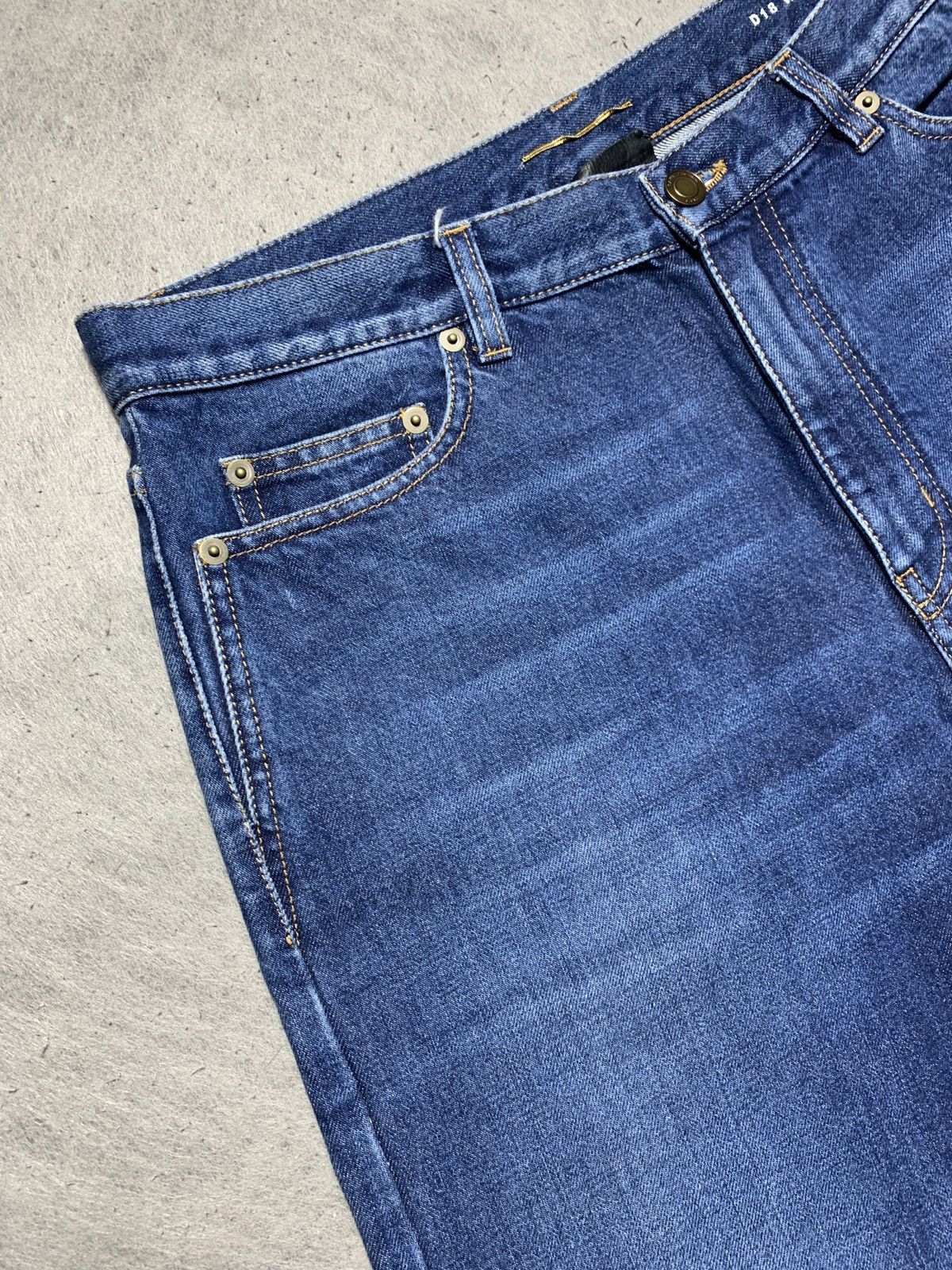 Saint Laurent Paris Saint Laurent Paris D 18 Baggy Pants Denim Jeans Size US 33 - 3 Thumbnail
