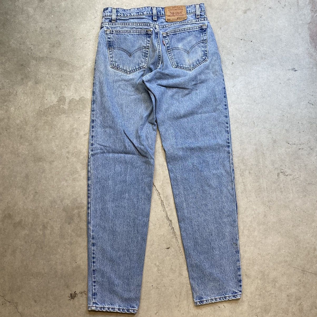 Levi's × Vintage Vintage Levis 550 Jeans 32 x 34 Made In Usa Size US 32 / EU 48 - 2 Thumbnail